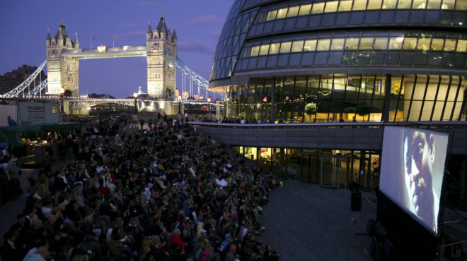 Outdoor cinema in London!