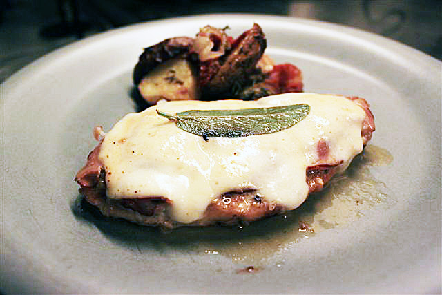 Φιλέτο κοτόπουλου με φρέσκια Dirollo Mozzarella και prosciutto