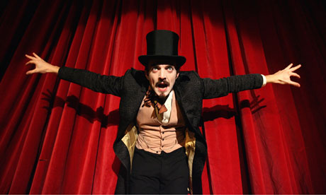 Tom Lawrence in The Masque Of The Red Death at Battersea Arts Centre, 2007