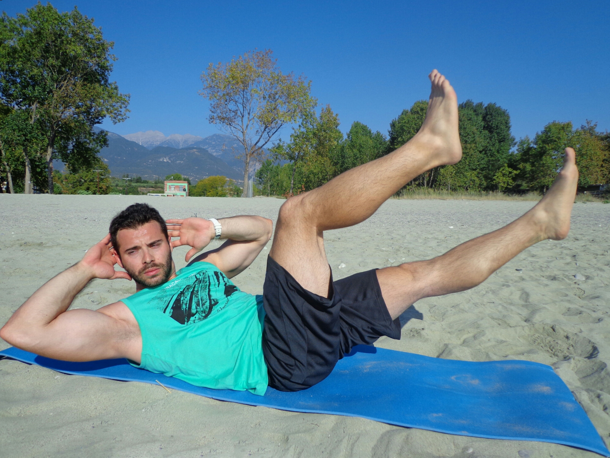 Εxclusive: Γυμναστική Στην Παραλία!