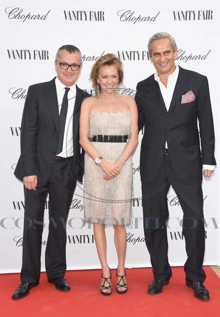 Chopard And Vanity Fair Present 'Backstage At Cinecitta' Exhibition - Red Carpet - 71st Venice Film Festival