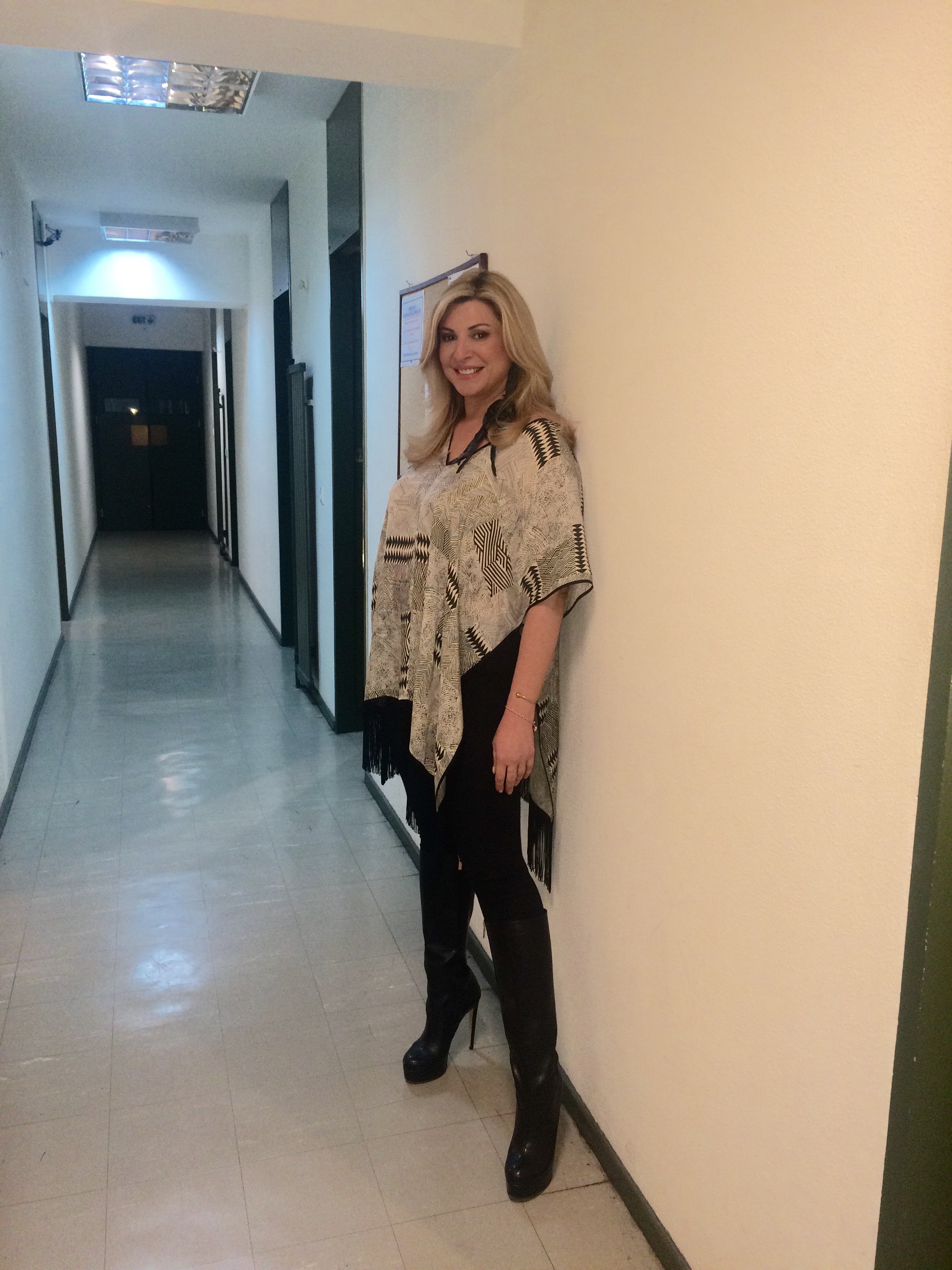 Daily Dress Report: Τι Φόρεσε Η Χριστίνα Σήμερα Στο Mega Με Μία!