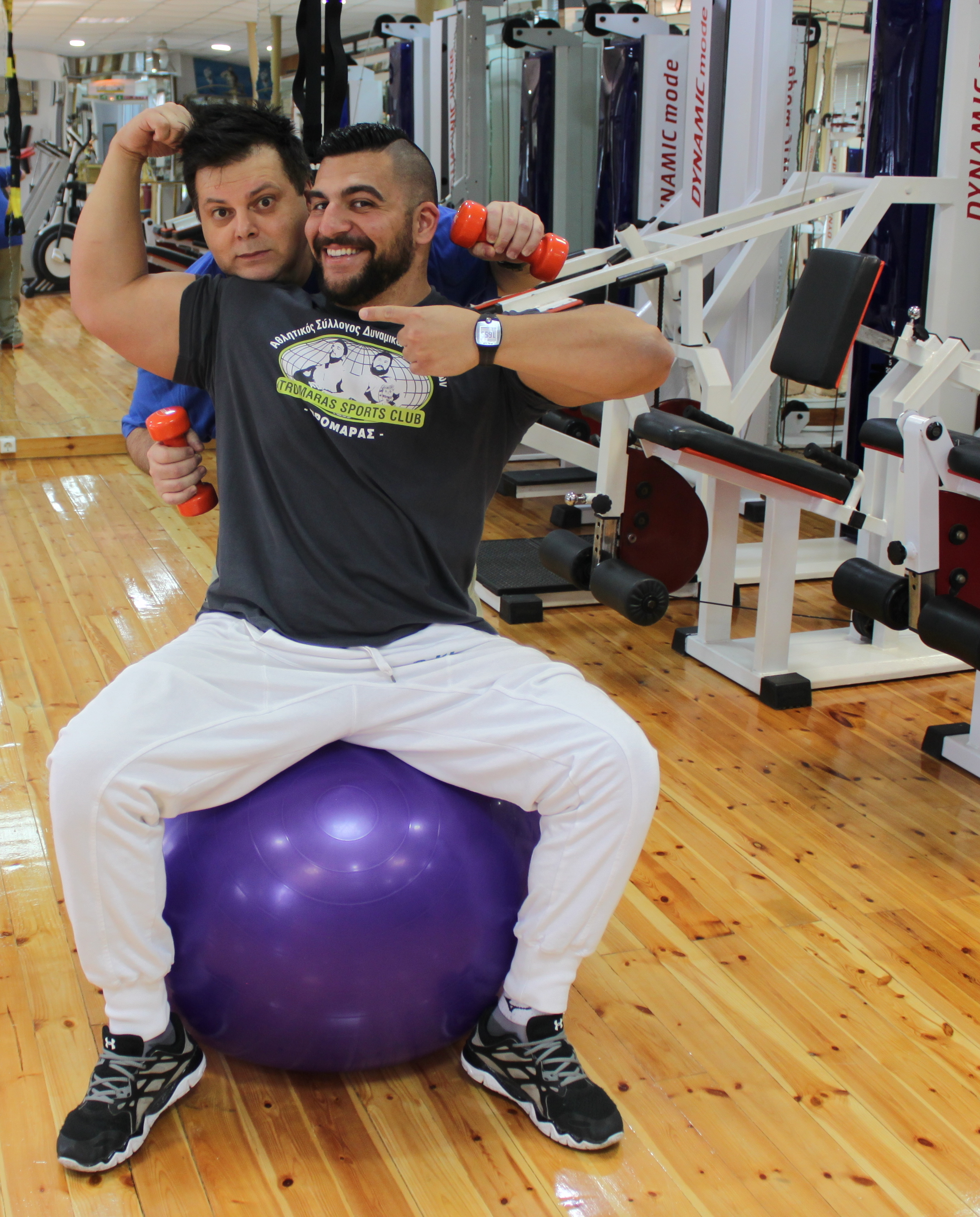 Ο Κώστας Τρομάρας Μας Ξεναγεί Στο Θρυλικό Tromaras Sports Club!