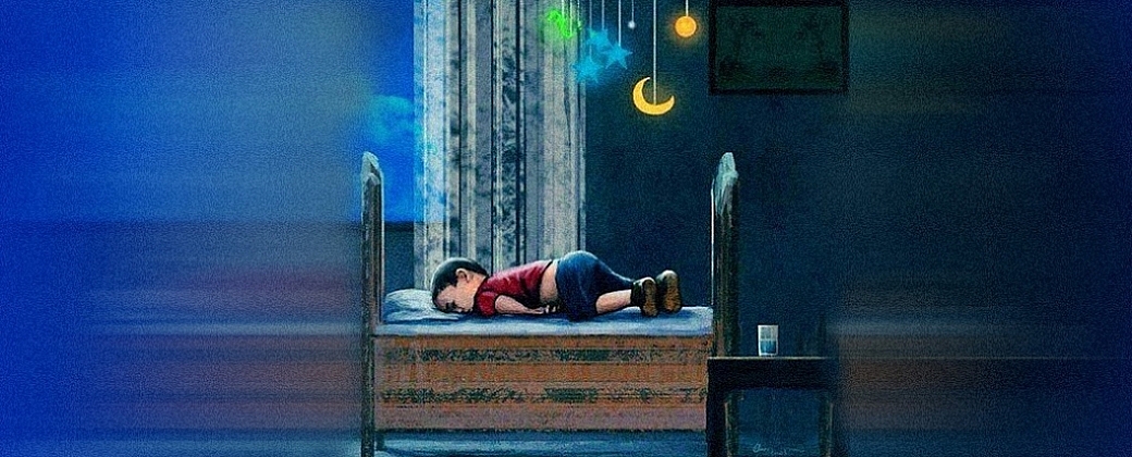 Mαμά..γιατί το παιδάκι κοιμάται στην παραλία;