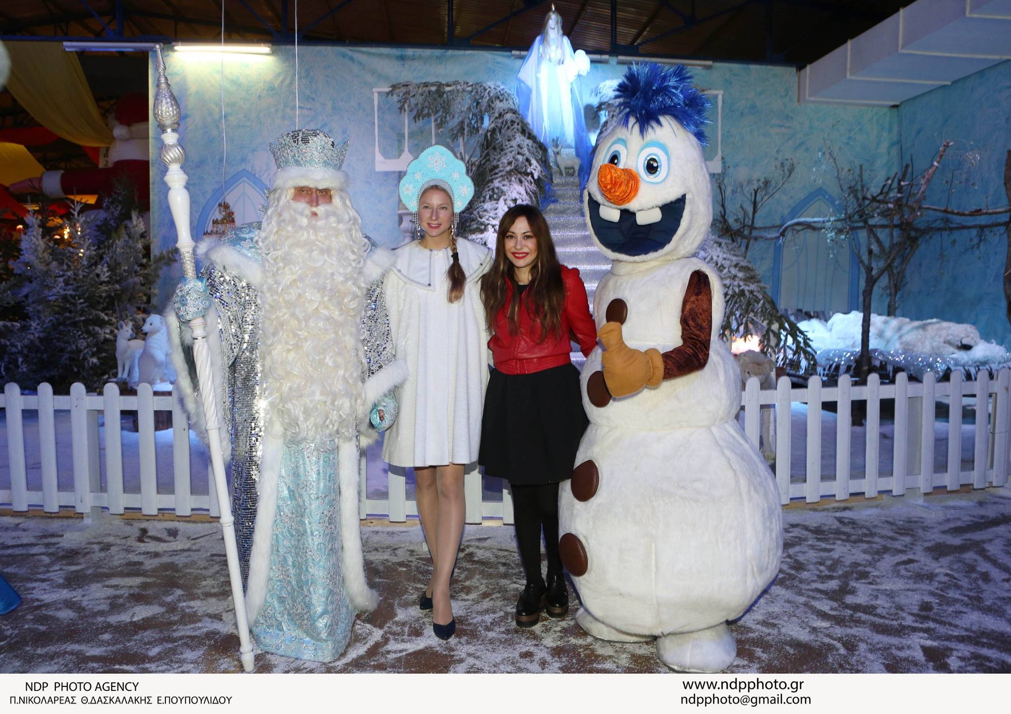 Ο αληθινός Αϊ-Βασίλης ήρθε στο παγωμένο του βασίλειο