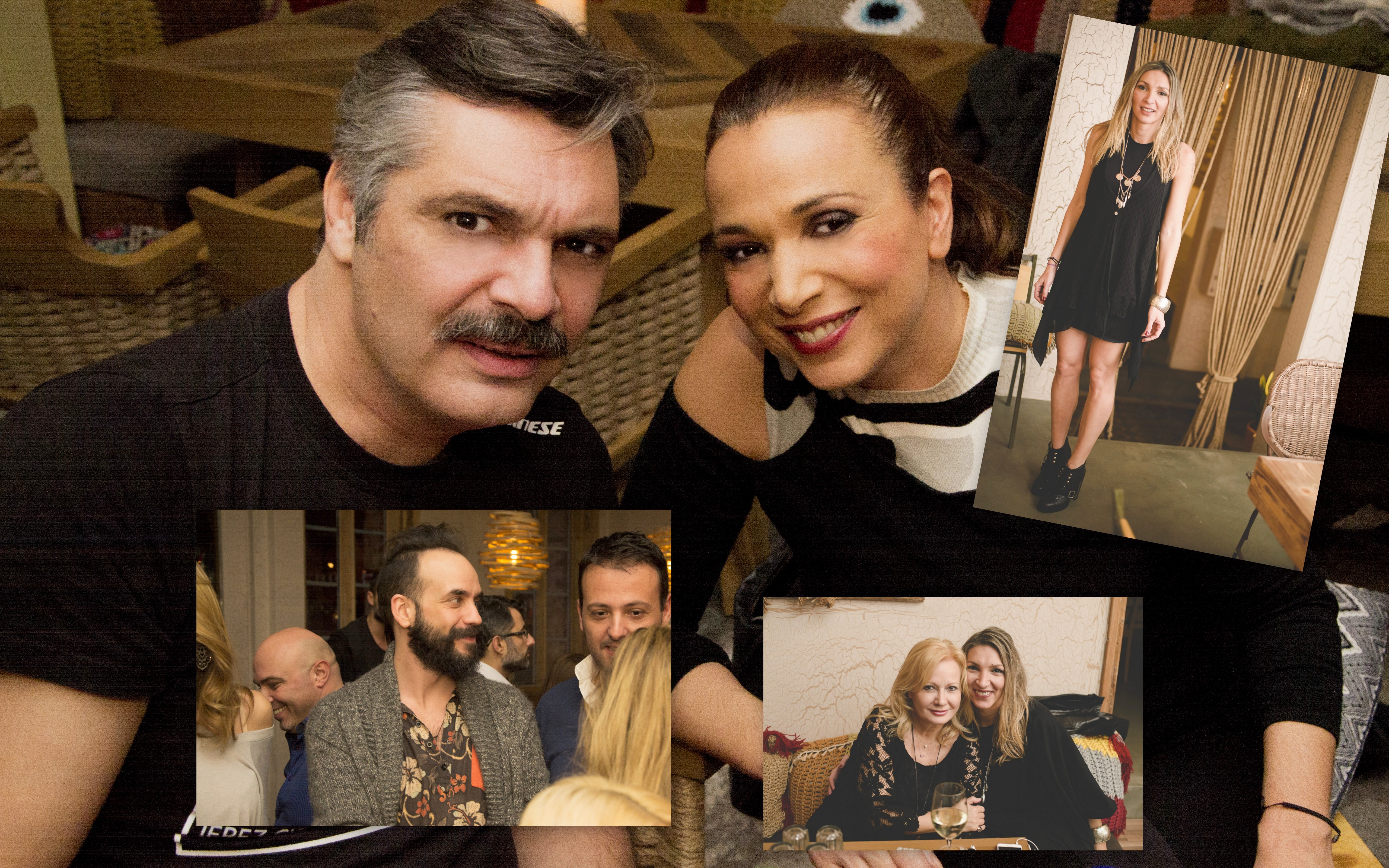 Φανή Χαλκιά: ονομαστική γιορτή με καλούς φίλους