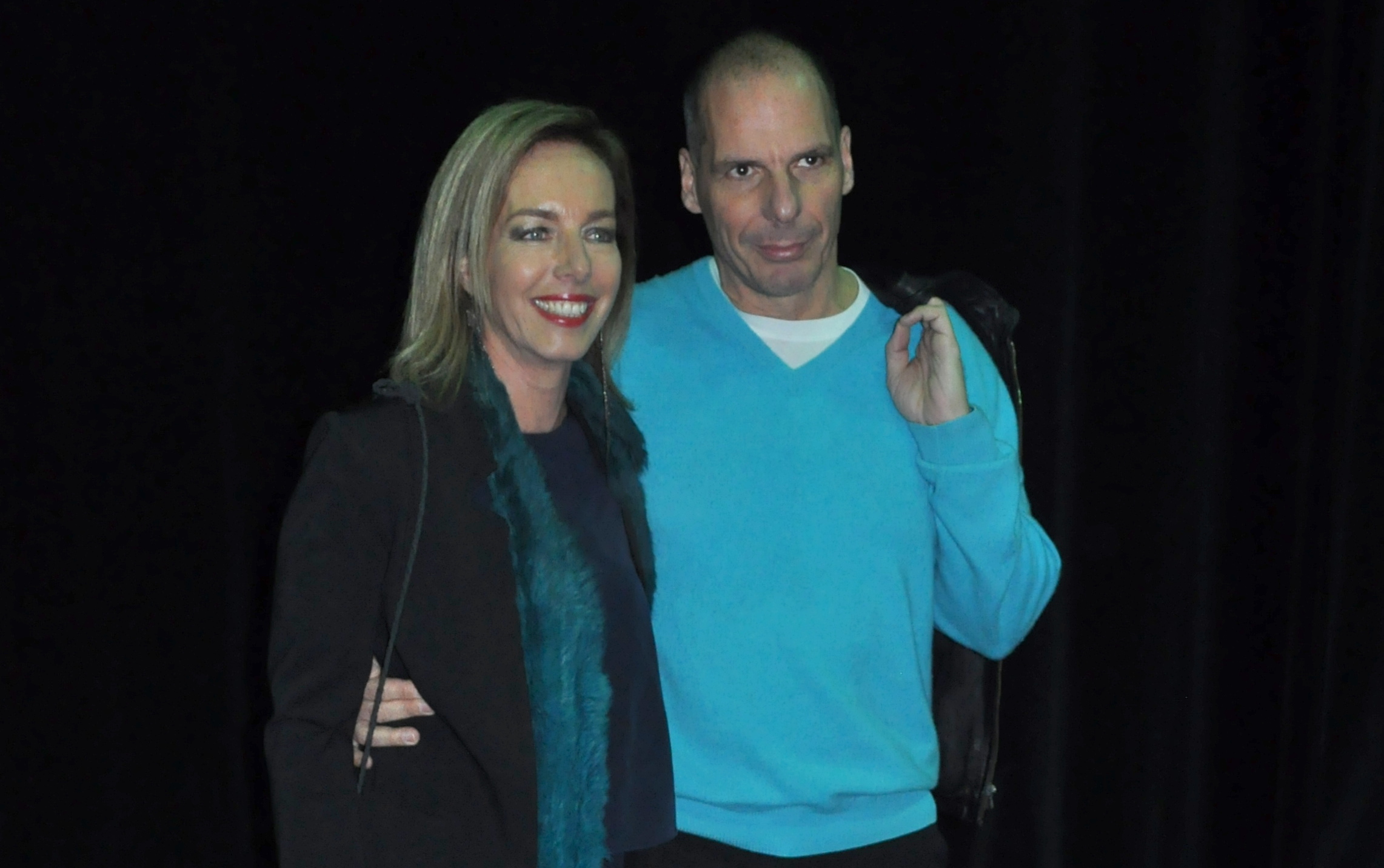 Γιάνης Βαρουφάκης & Δανάη Στράτου: μαζί στην “Τριλογία της λιτότητας”