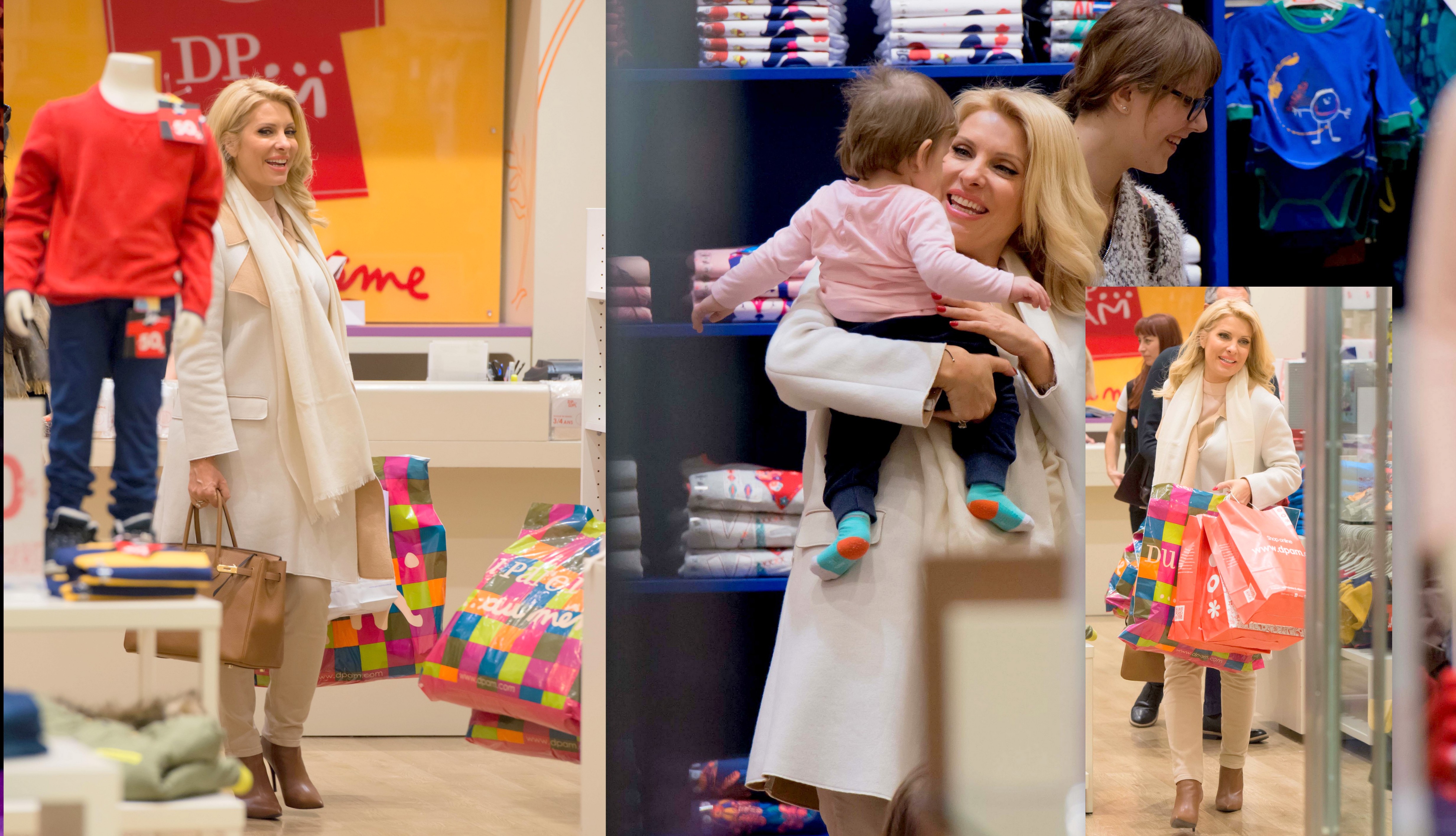 Ελένη Μενεγάκη: βγήκε η μανούλα ψώνια να κάνει…