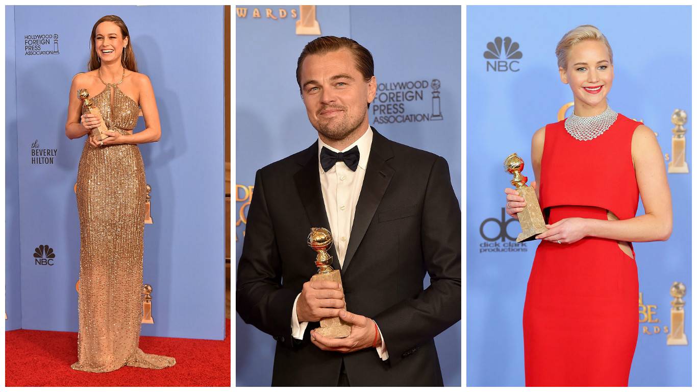 Oι νικητές των Χρυσών Σφαιρών