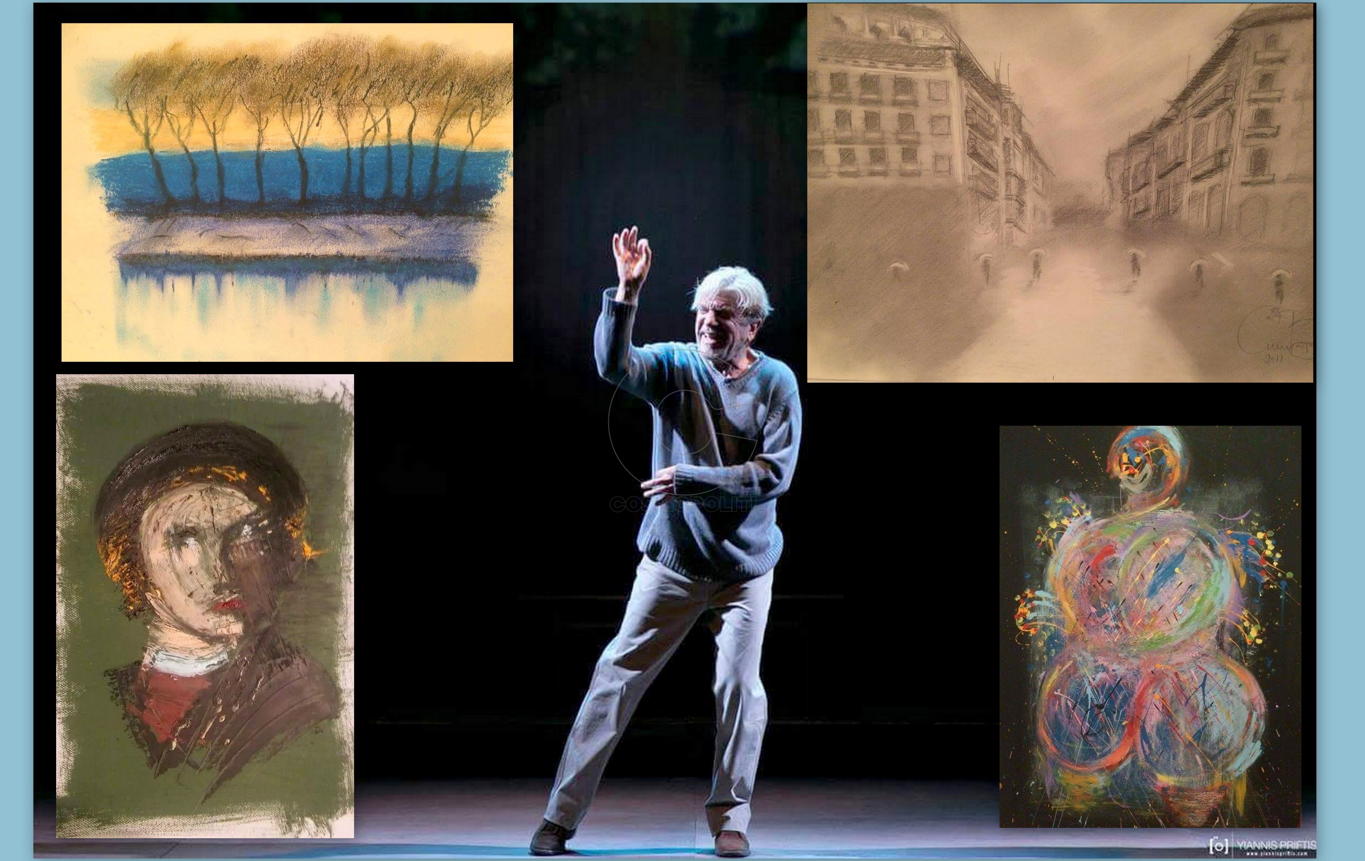 Γιάννης Βούρος: αποκαλύπτουμε το ταλέντο του στη ζωγραφική