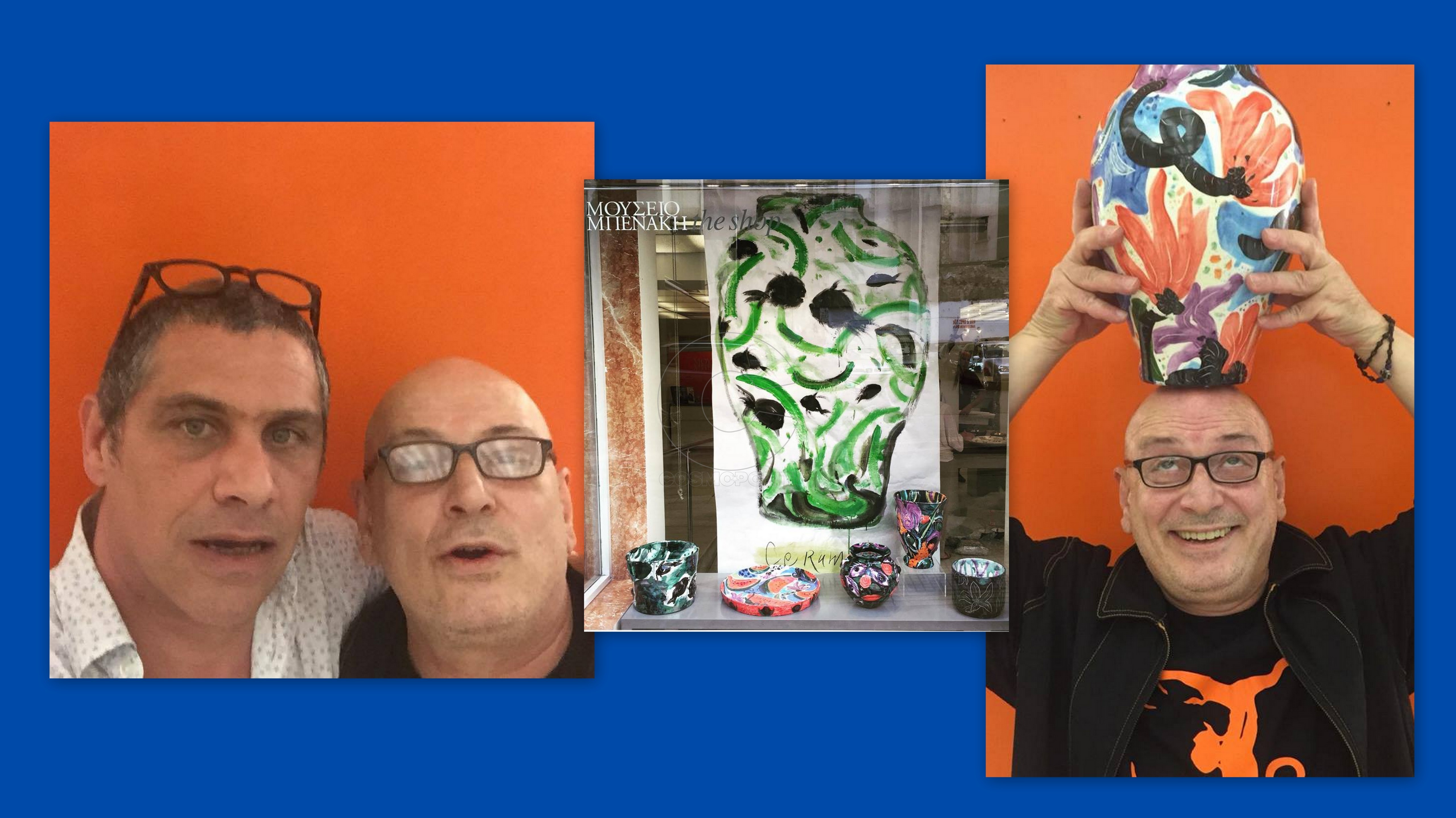 Παυριάτιδα στην έκθεση του Γιώργου Χαδούλη