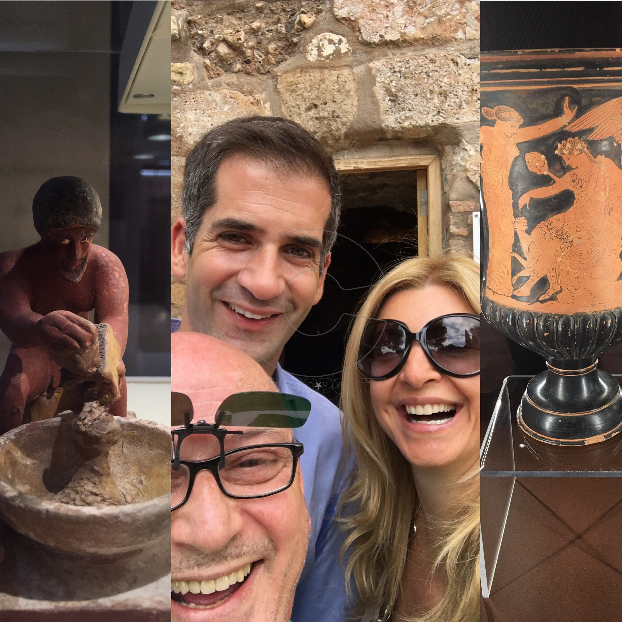 Το Cosmopoliti πήγε Θήβα (και αναμεταδίδει από το μουσείο στολίδι)