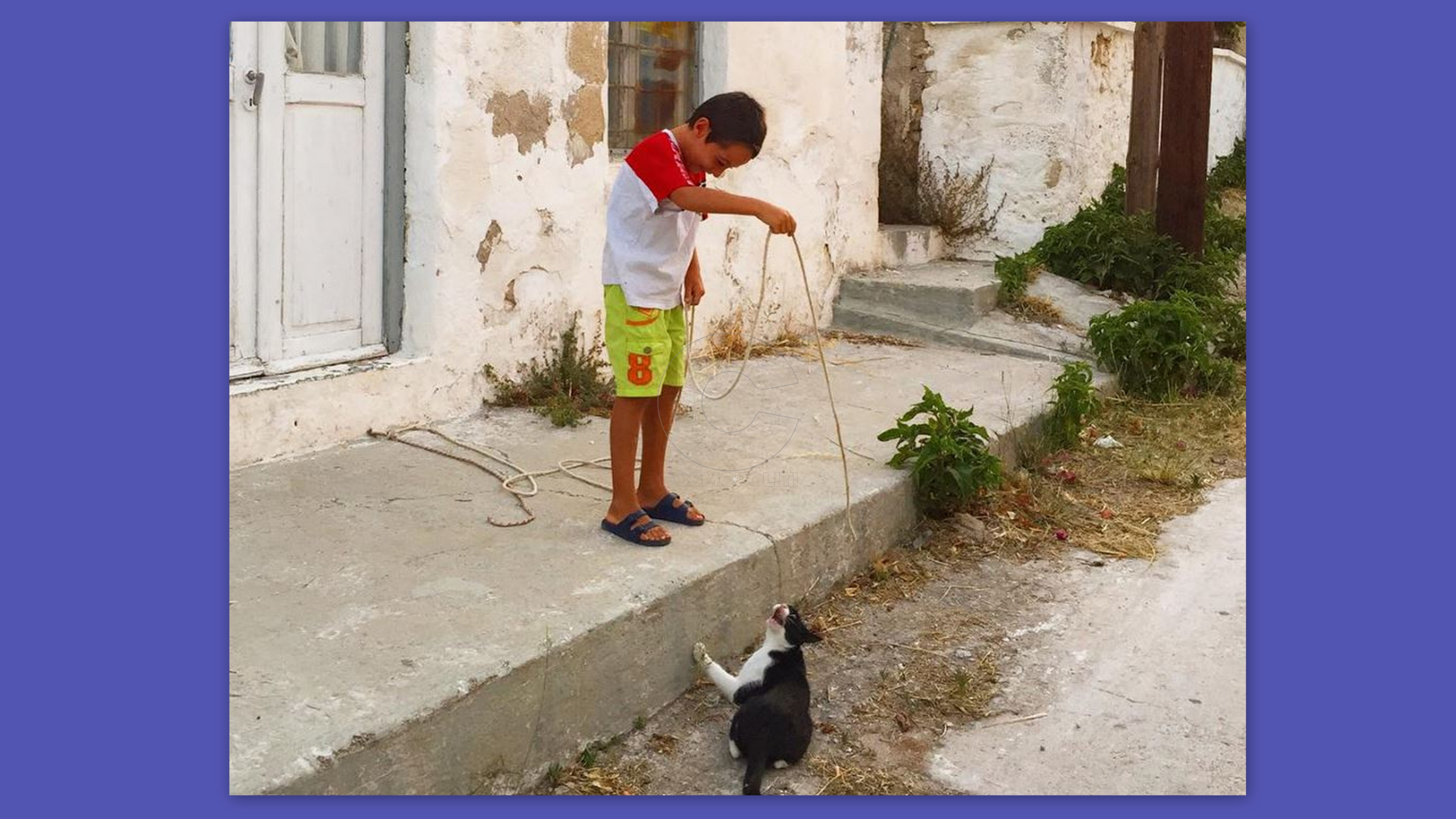 Όμορφο ελληνικό καυτό καλοκαίρι