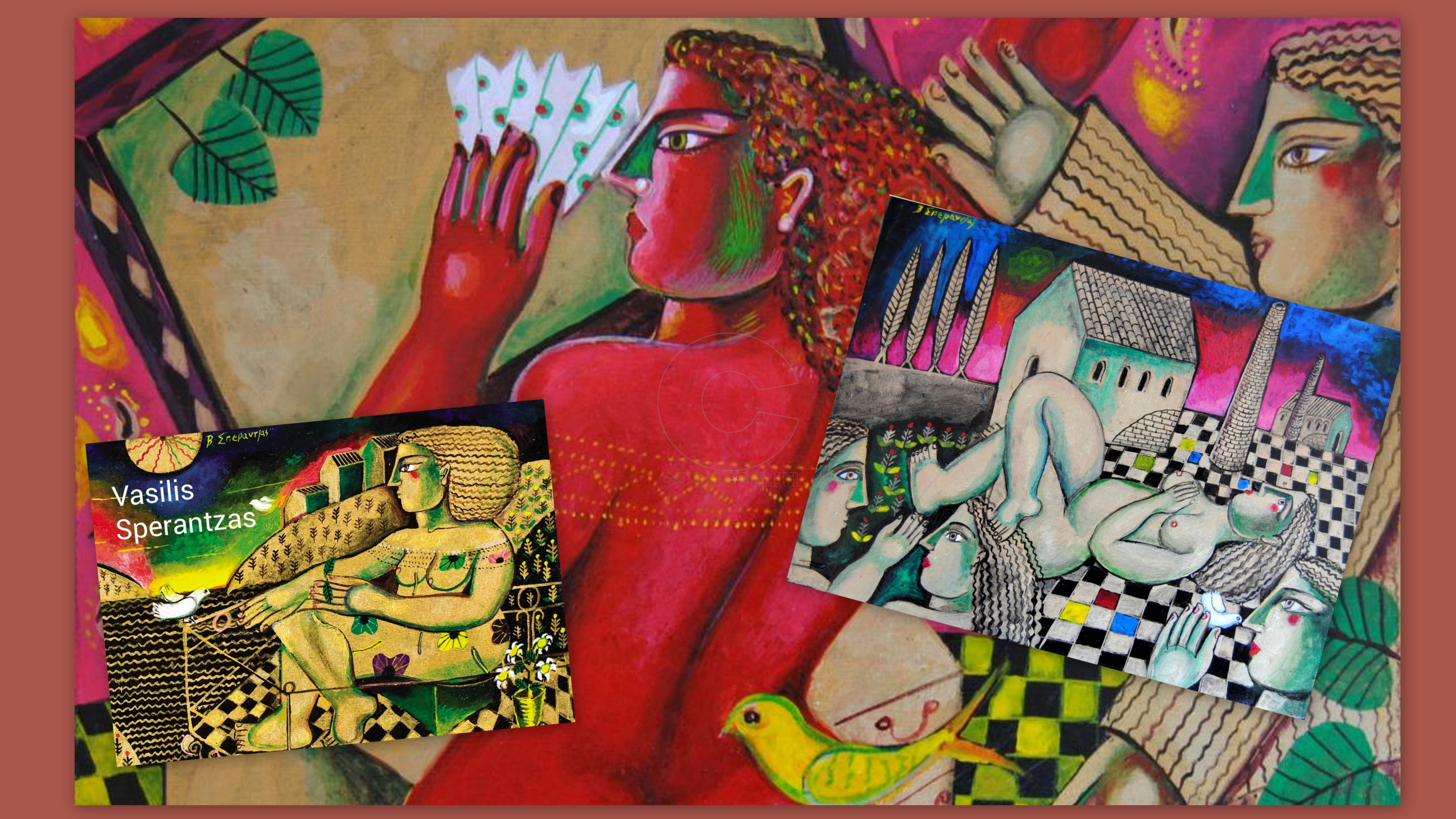 Σπέτσες: ο Βασίλης Σπεράντζας παρουσιάζει έργα ονειρικού χαρακτήρα με ερωτικές διαστάσεις