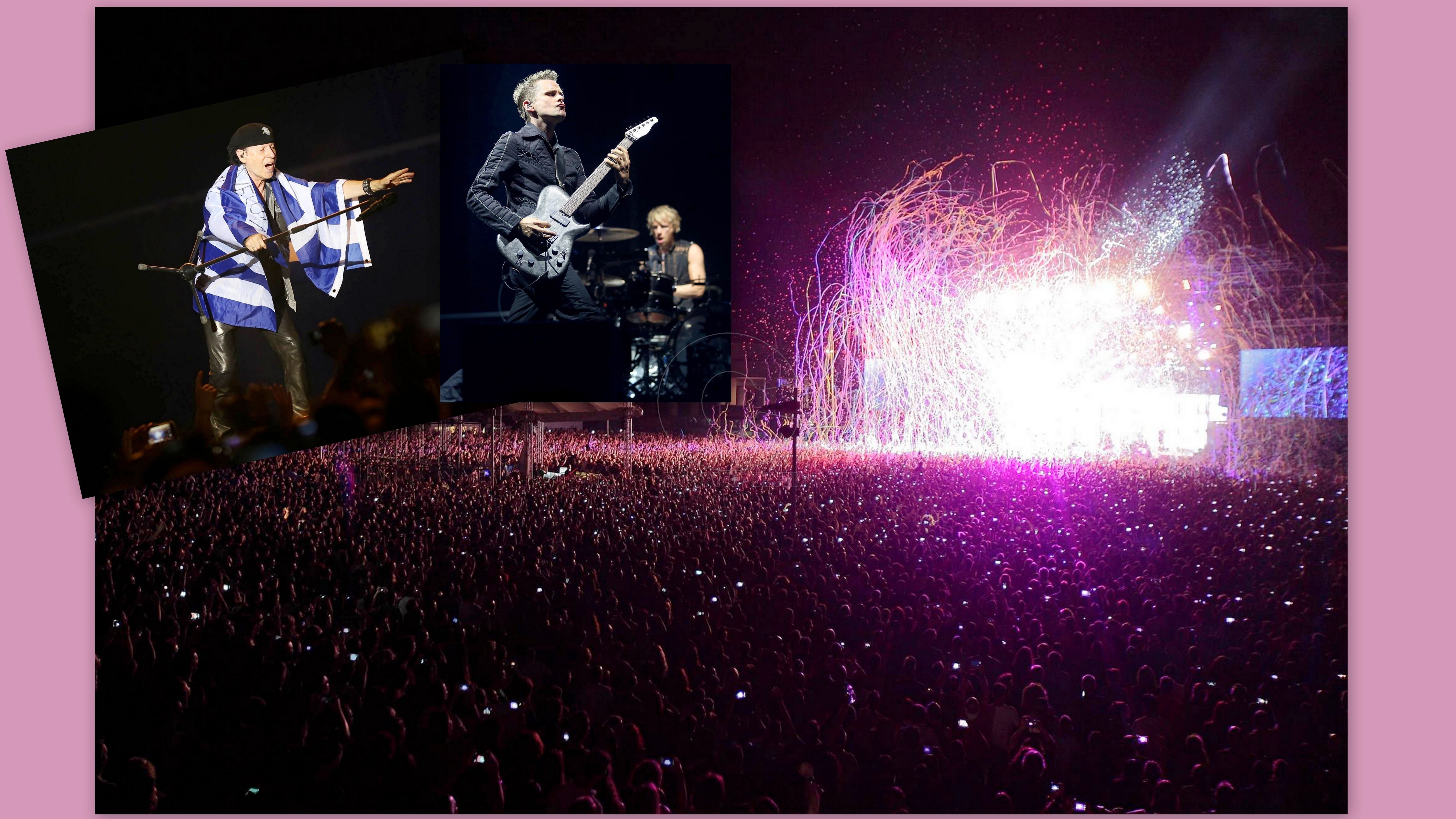 Scorpions & Muse “βούλιαξαν” την πλατεία Νερού με τις συναυλίες τους