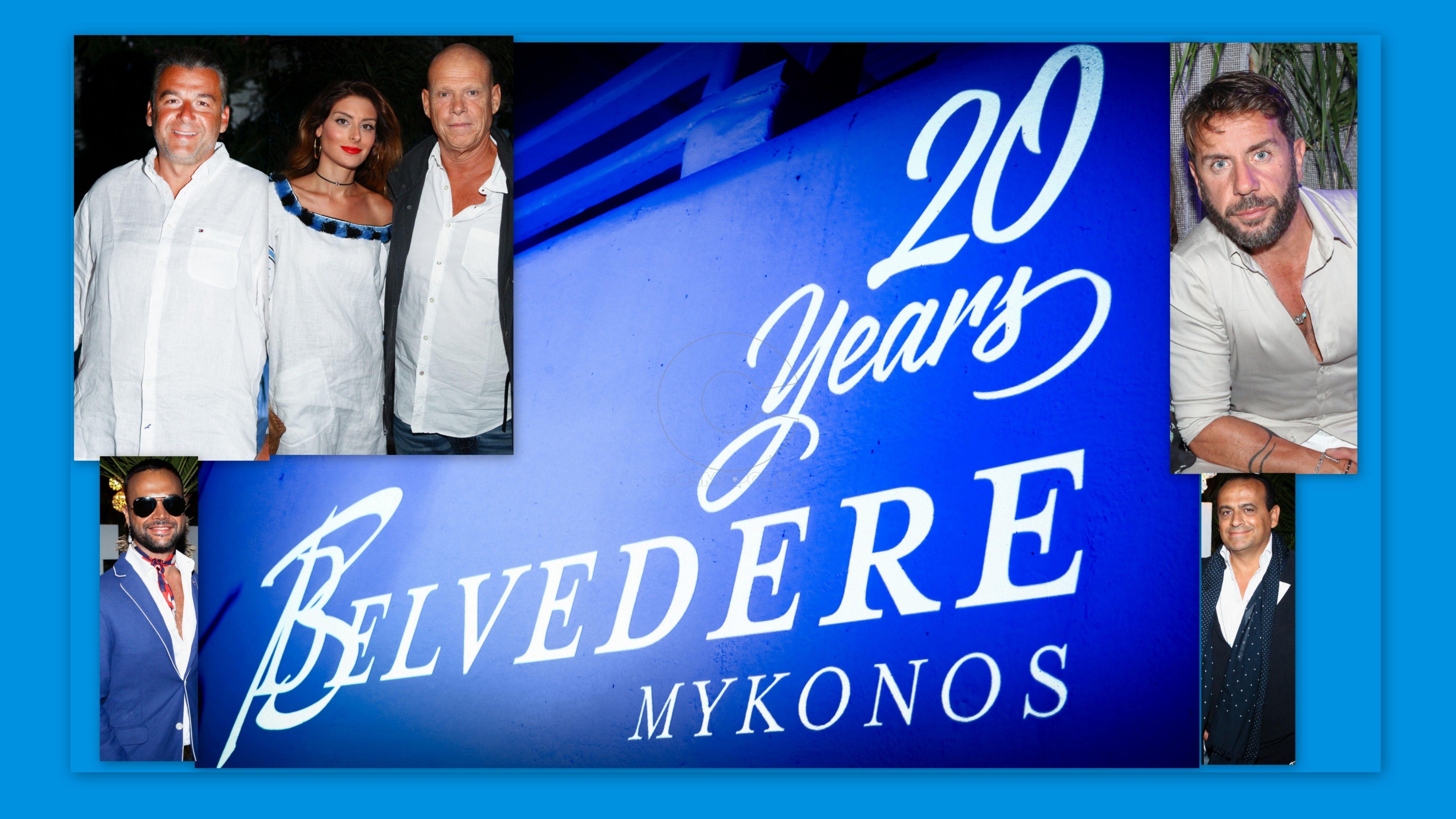 Belvedere Mykonos: λαμπερό πάρτι για τα είκοσι χρόνια του