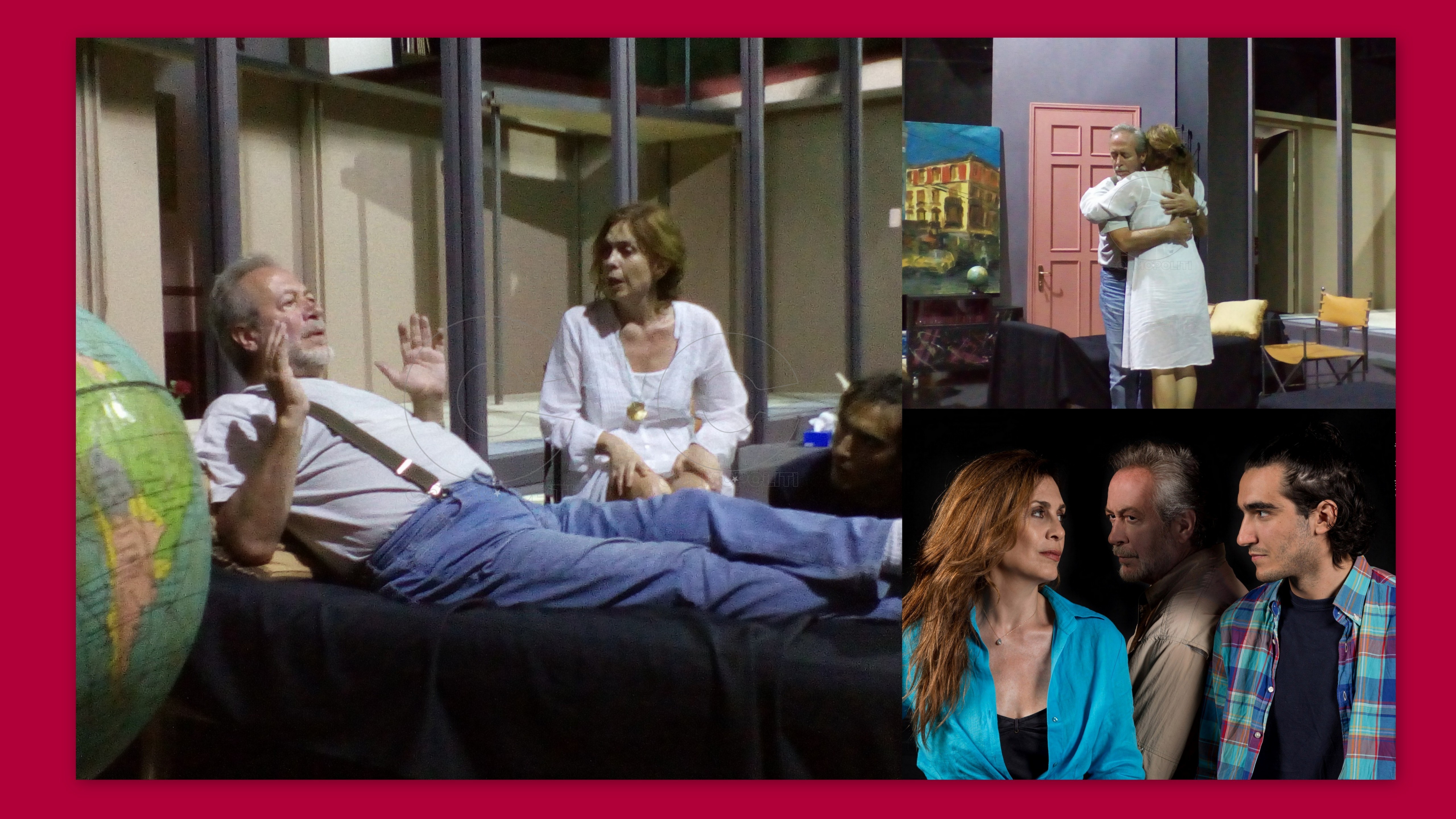 Ω, Θεέ μου!: αποκλειστικό backstage στις πρόβες με τον Γρηγόρη Βαλτινό και την Κατερίνα Διδασκάλου