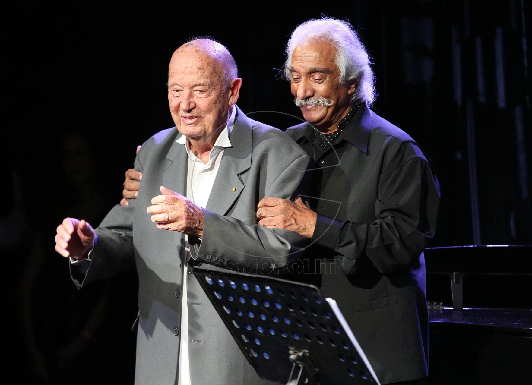 Μια μεγάλη συνάντηση: πρεμιέρα για Μίμη Πλέσσα – Κώστα Χατζή στο “Μικρό Παλλάς”