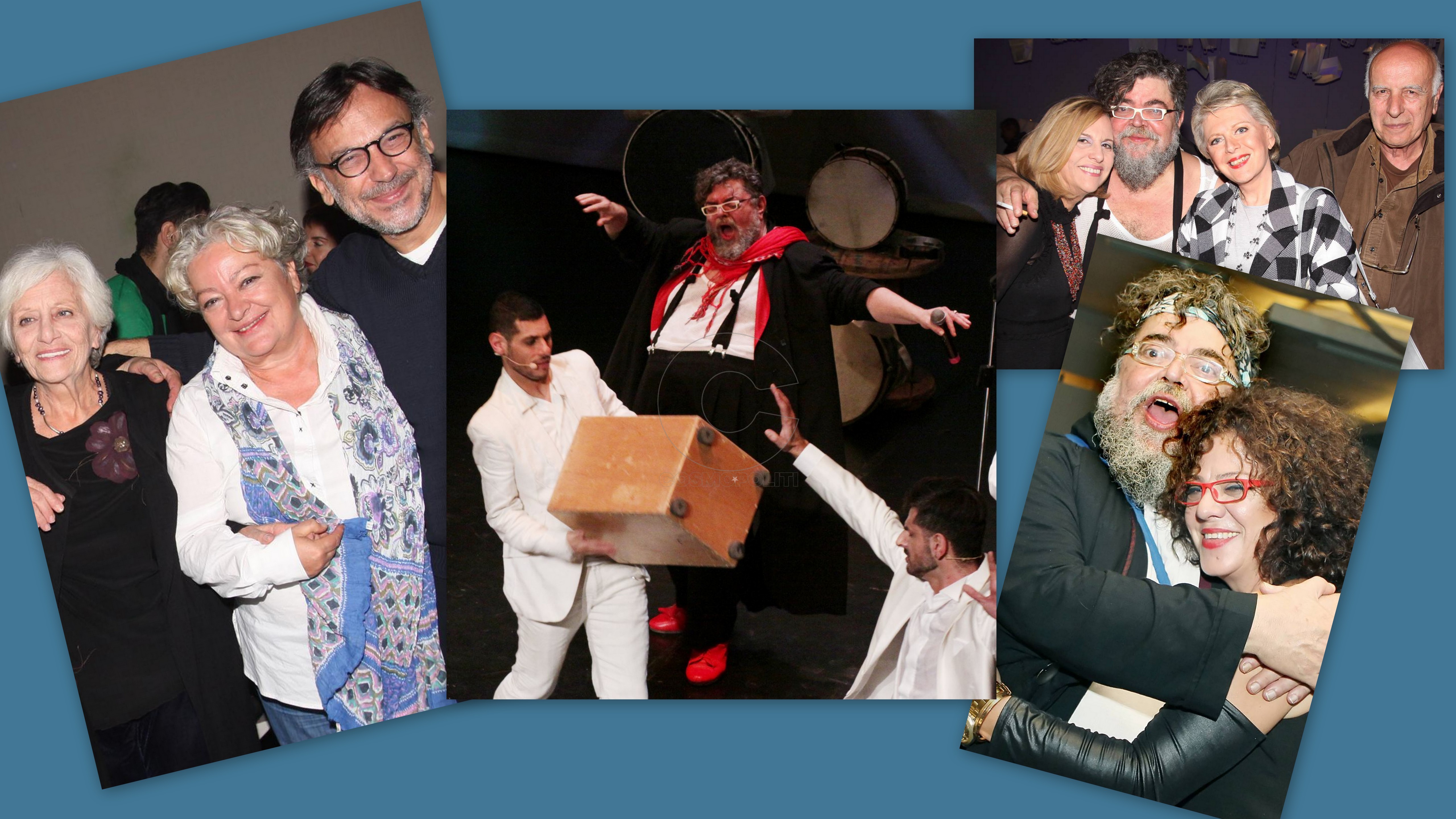 Σταμάτης Κραουνάκης: η πρεμιέρα της παράστασης «ΟΛΟΙ ΕΝΑ» Φίλα με @Ίδρυμα Μιχάλη Κακογιάννη