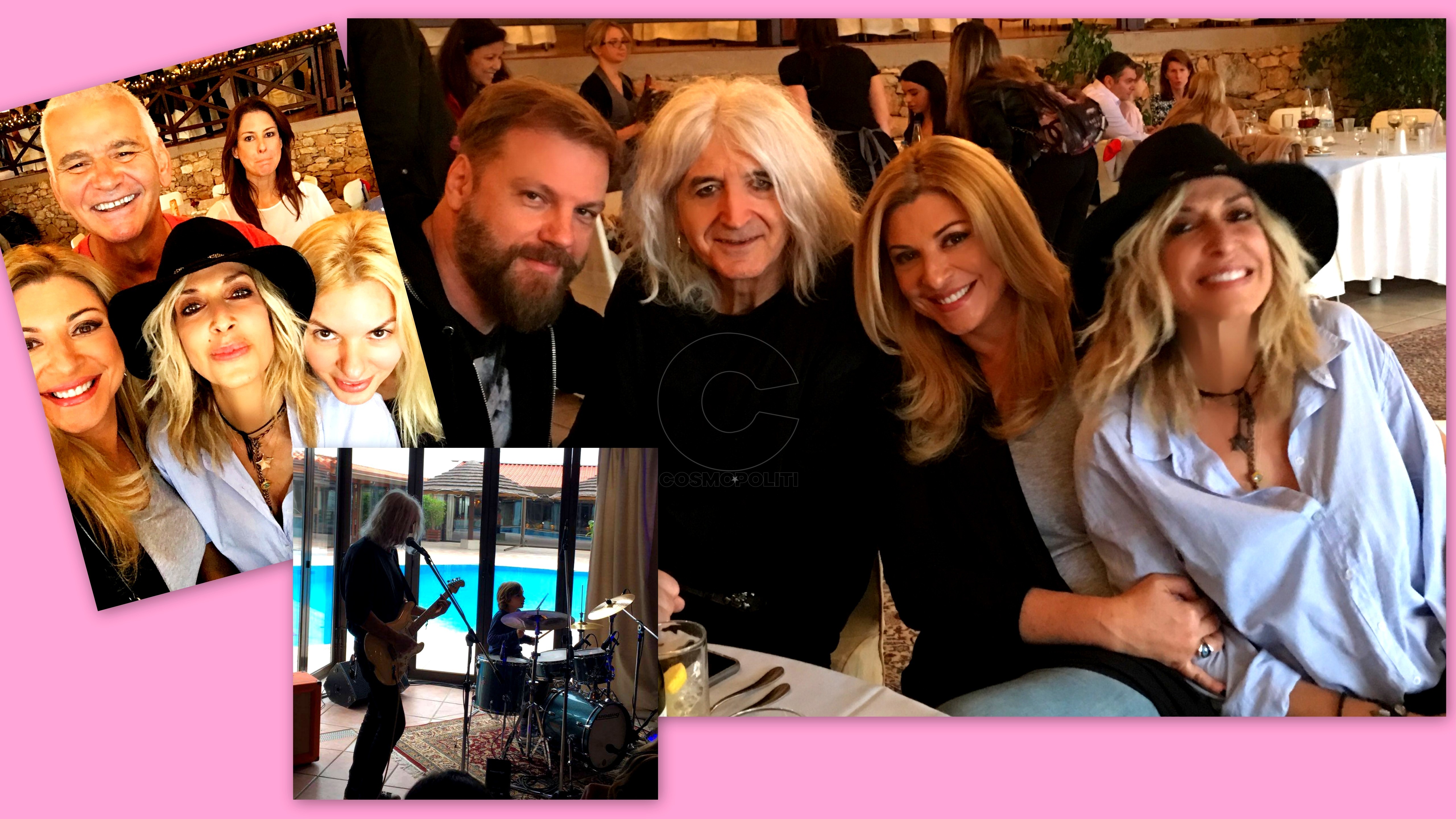 CosmoAποκλειστικό: Στο πάρτι του Ανδρέα Καρβέλα με την Άννα Βίσση να τραγουδά