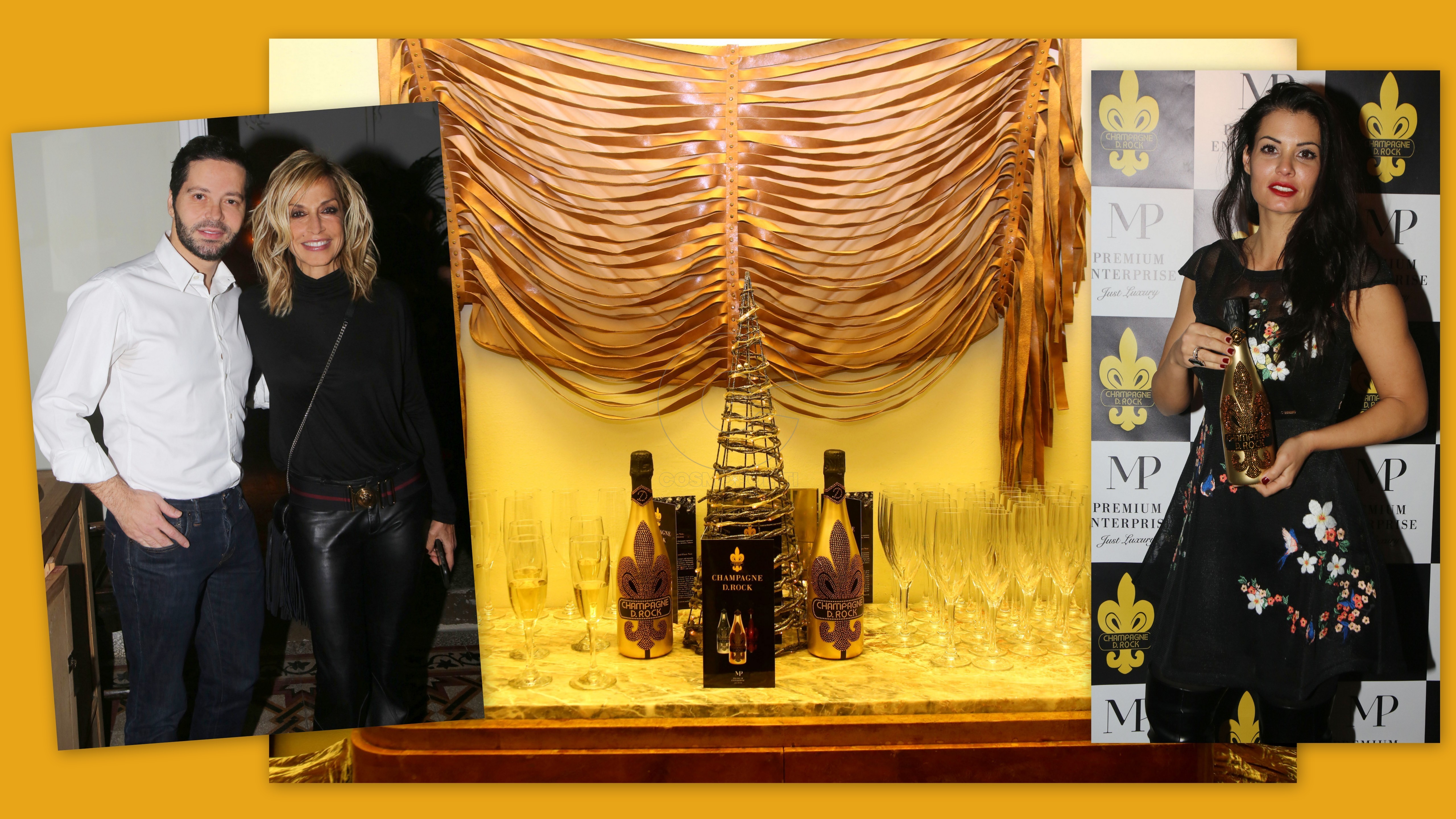 Salon de Bricolage: παρουσίαση της Premium σαμπάνιας “D.ROCK”