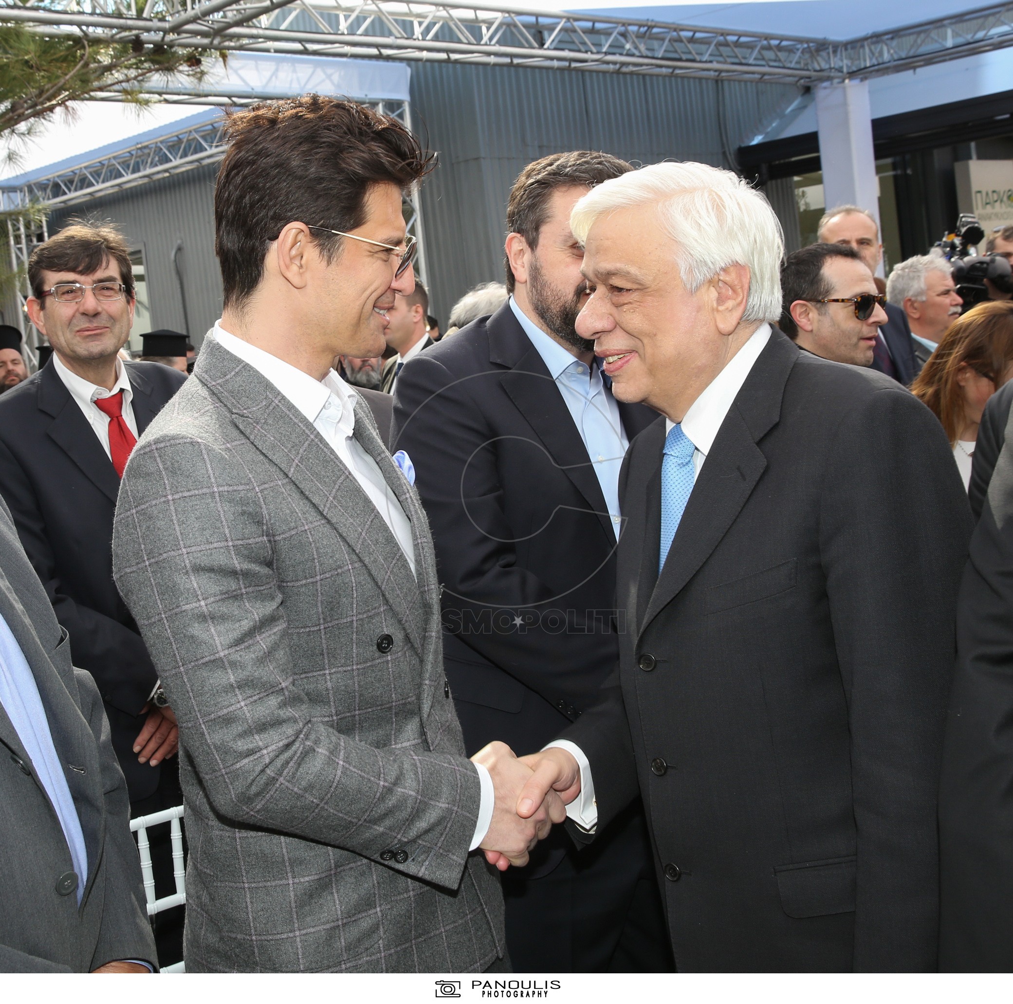 Ο Σάκης Ρουβάς στο πρώτο πάρκο ανακύκλωσης