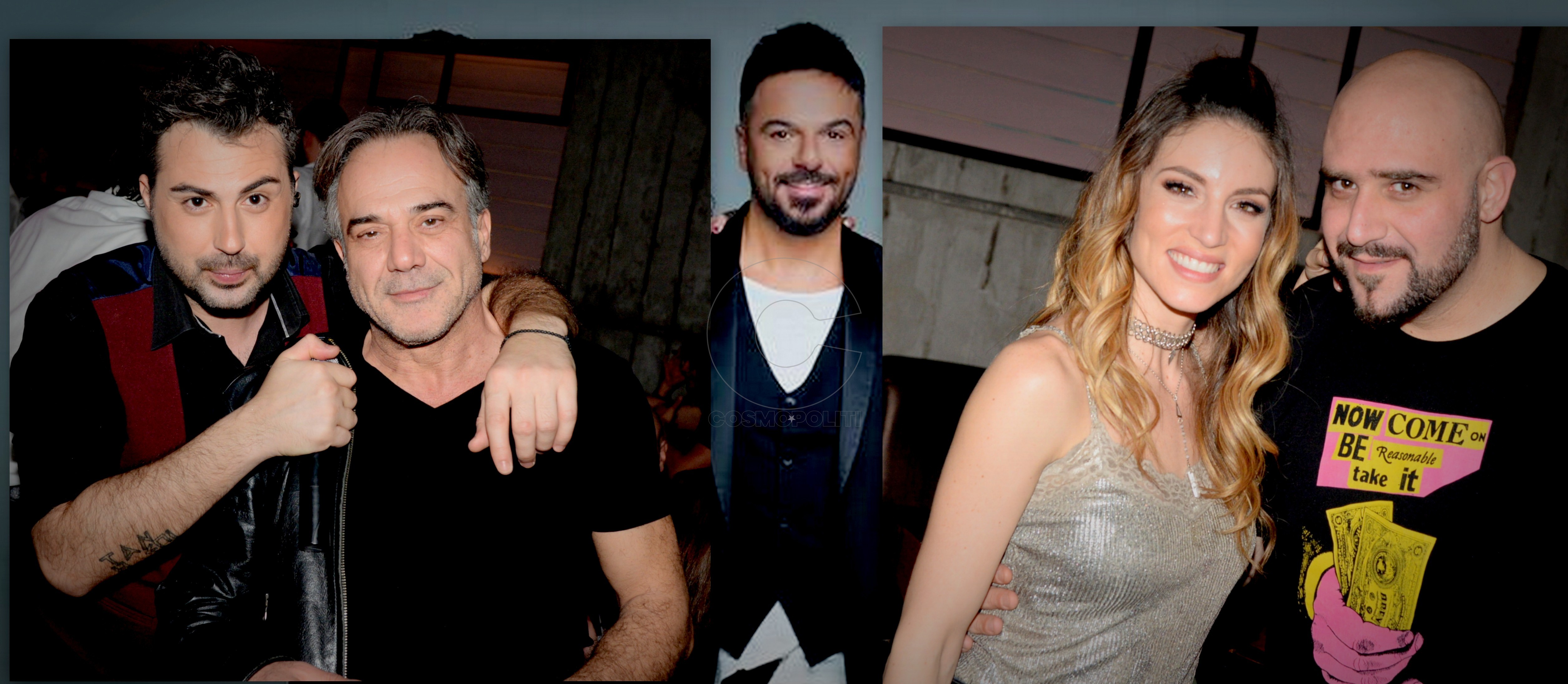 Η Αθηνά Οικονομάκου κι ο Παύλος Ευαγγελόπουλος στο “Skyladiko Vip” με τον Τριαντάφυλλο