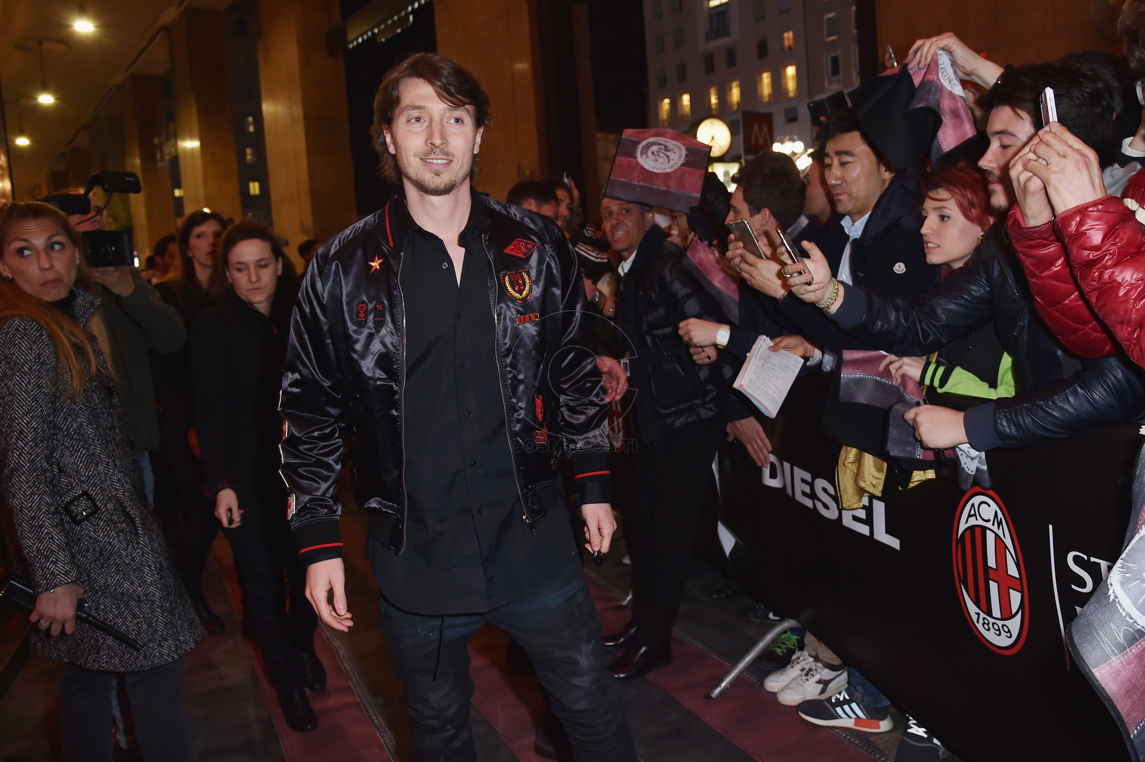 MILAN, ITALY - MARCH 14: Riccardo Montolivo attends The New Bomber Presentation at the Diesel Store on March 14, 2017 in Milan, Italy. (Photo by Jacopo Raule/Getty Images for Diesel)