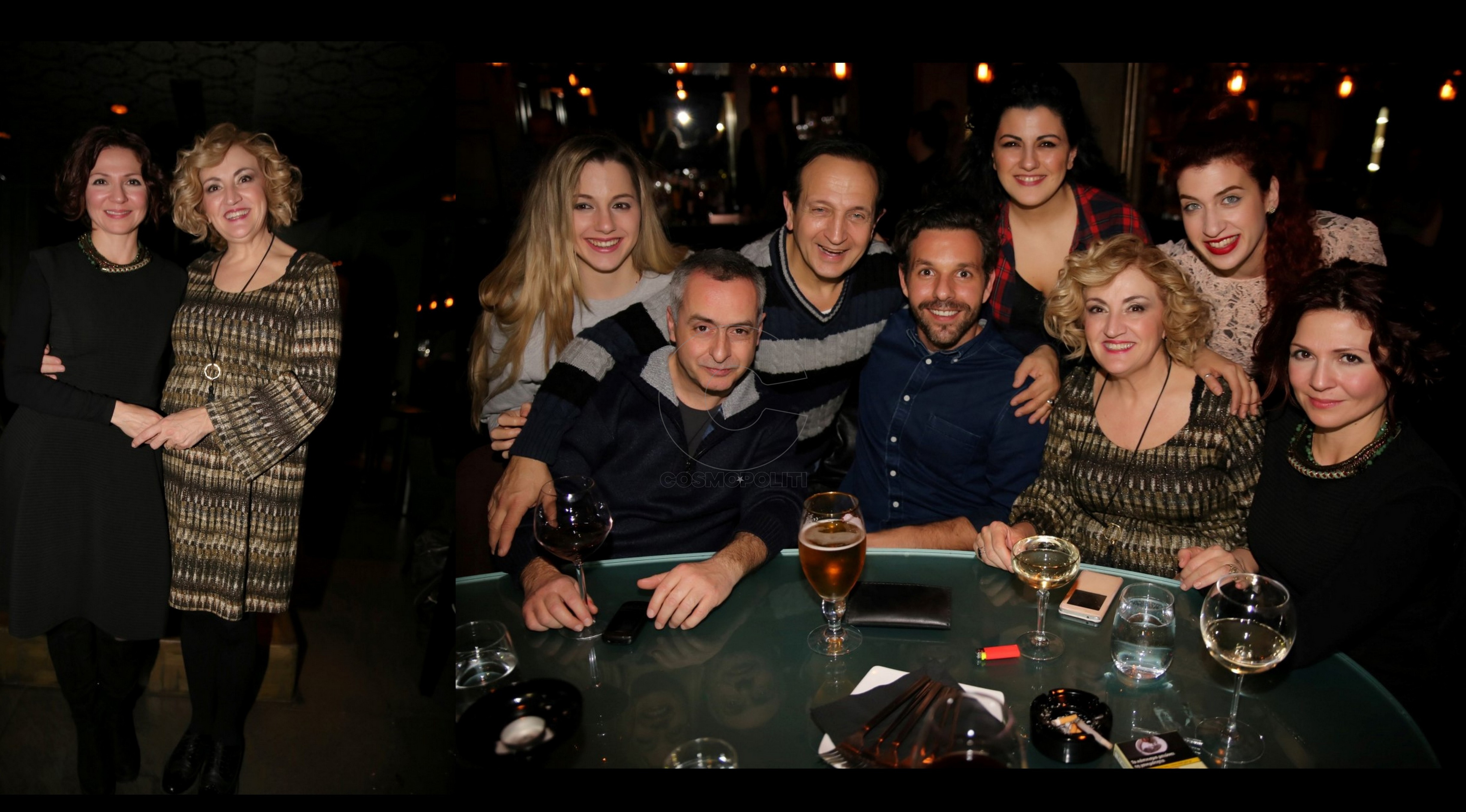 Υρώ Μανέ: γενέθλια με αγαπημένους φίλους στο Κολωνάκι