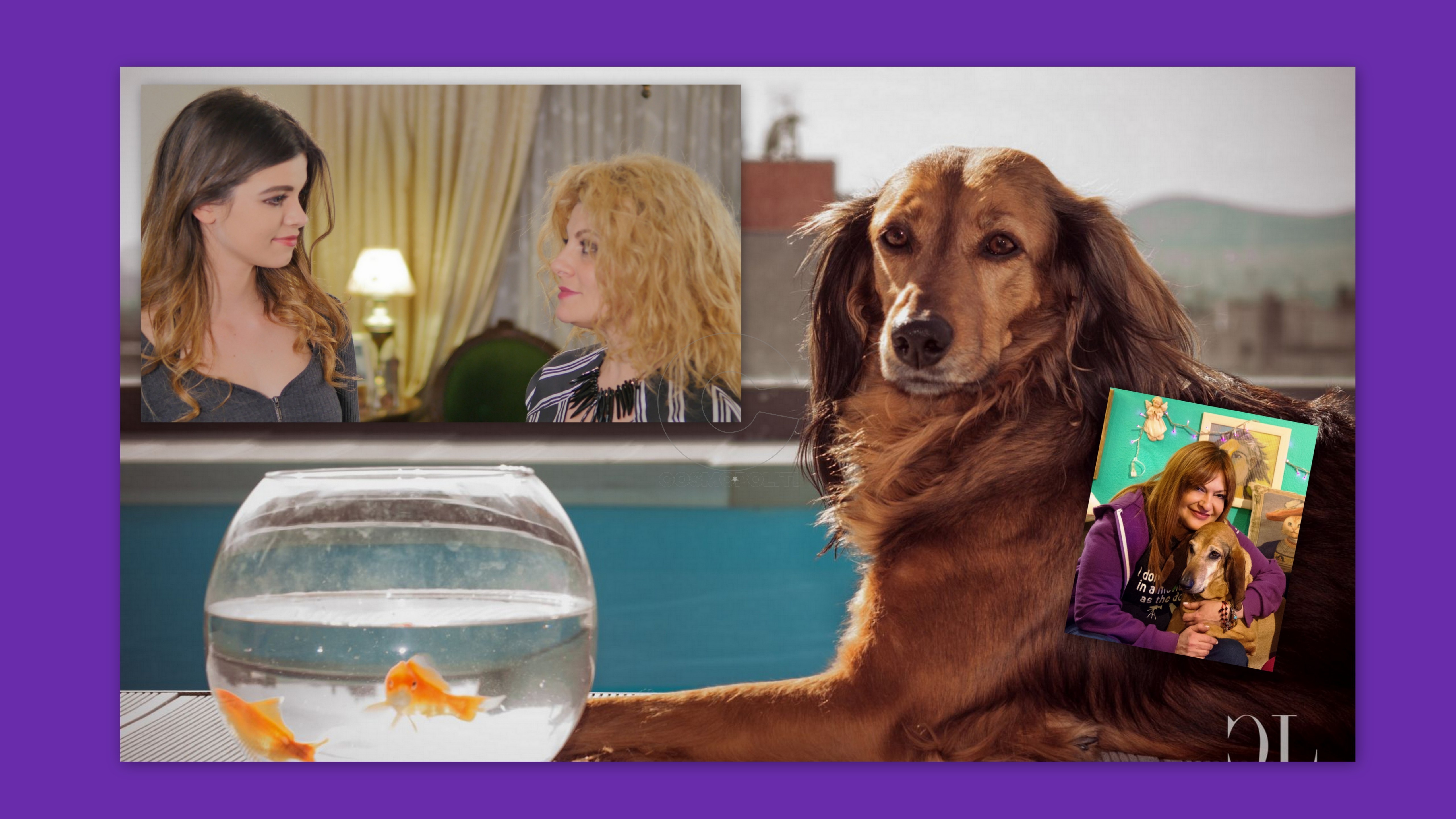 Re-Action: Η Roxy και η Τάνια Τρύπη με την κόρη της Τζένη Καζάκου μαζί σε φιλοζωική ταινία