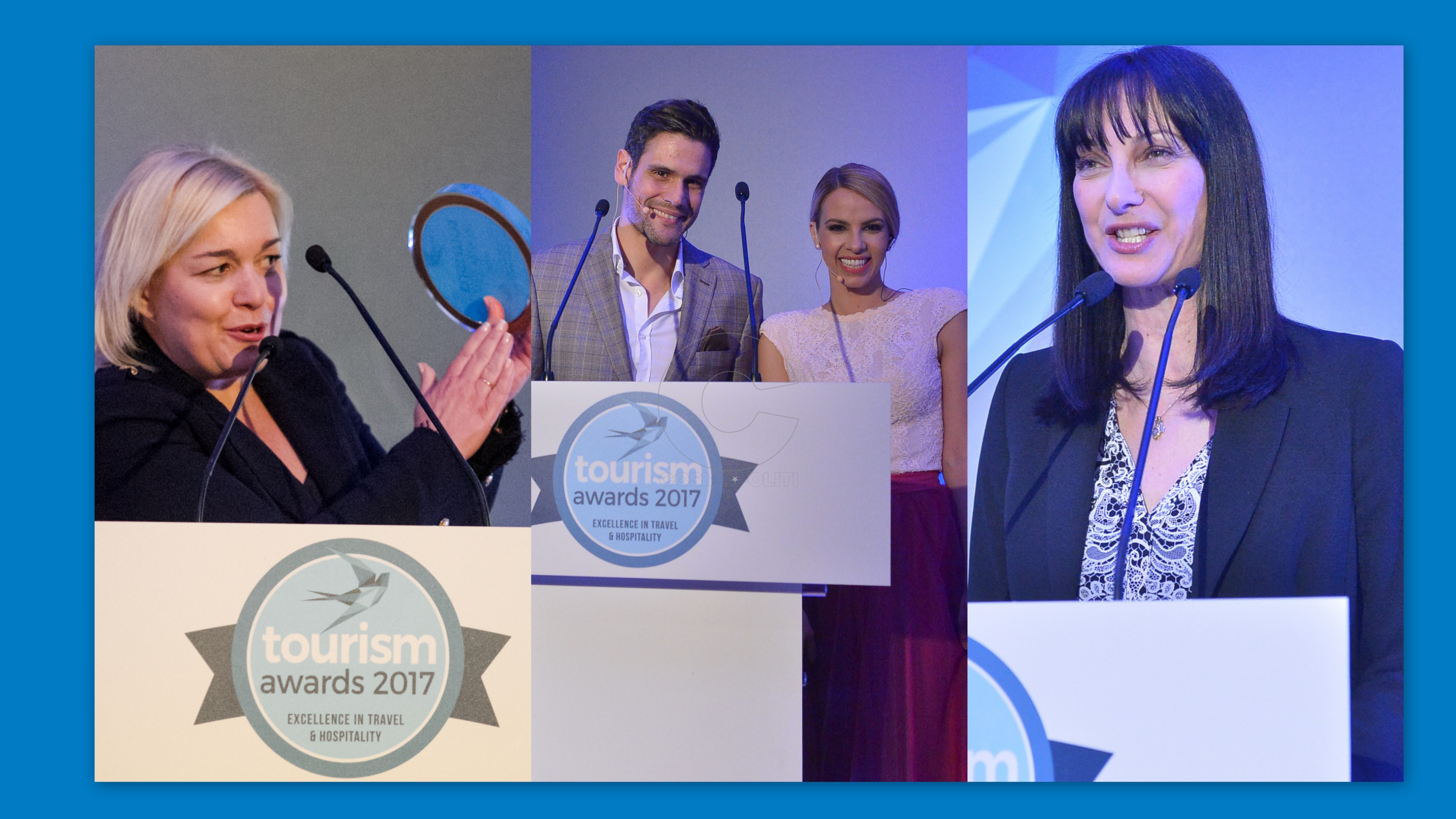 Tourism Awards: Οι πρωταθλητές του ελληνικού τουρισμού για το 2017