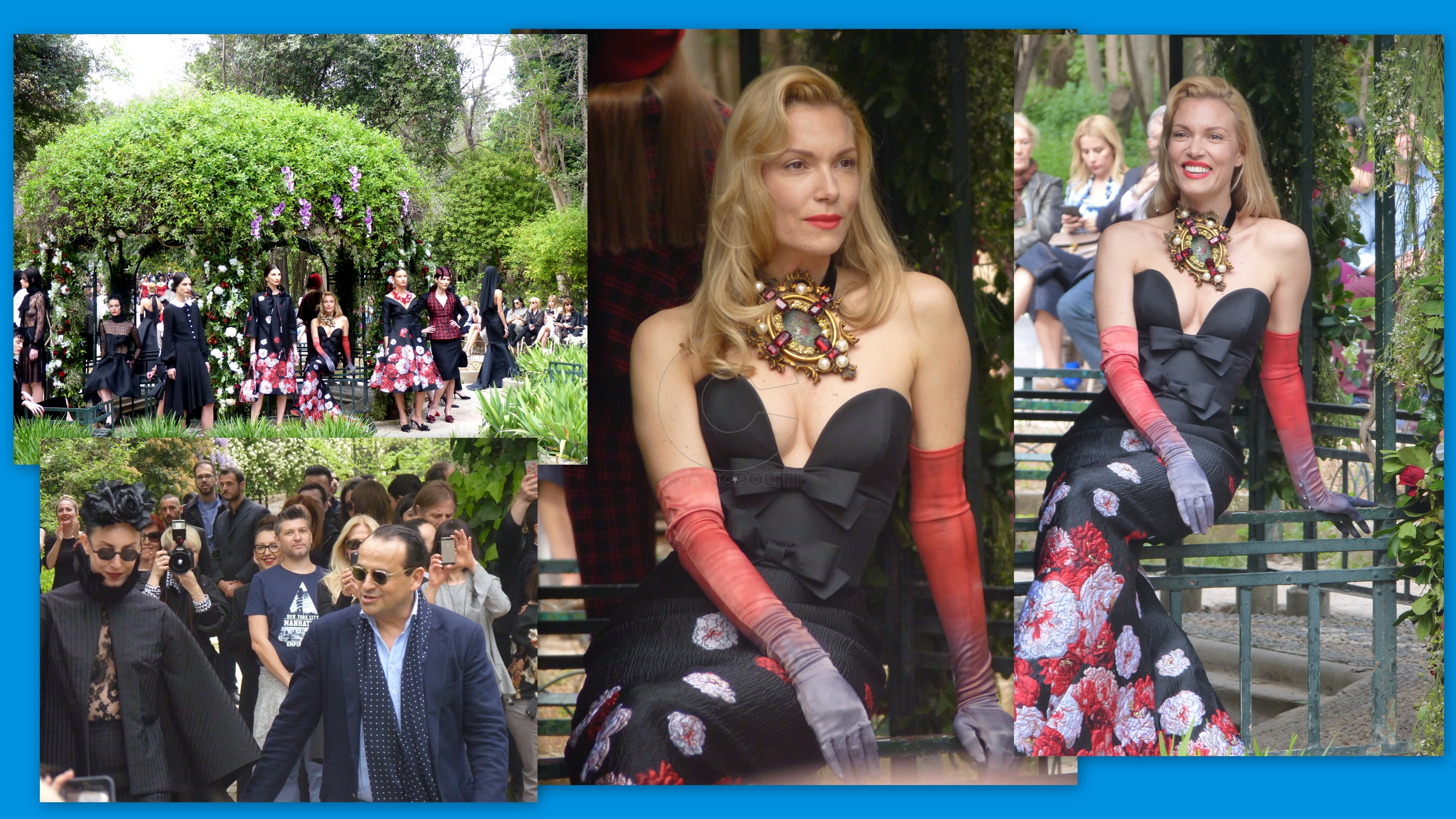 Το παραμυθένιο show μόδας στον Εθνικό Κήπο του Βασίλη Ζούλια. Εντυπωσιακή η Βίκυ Καγιά