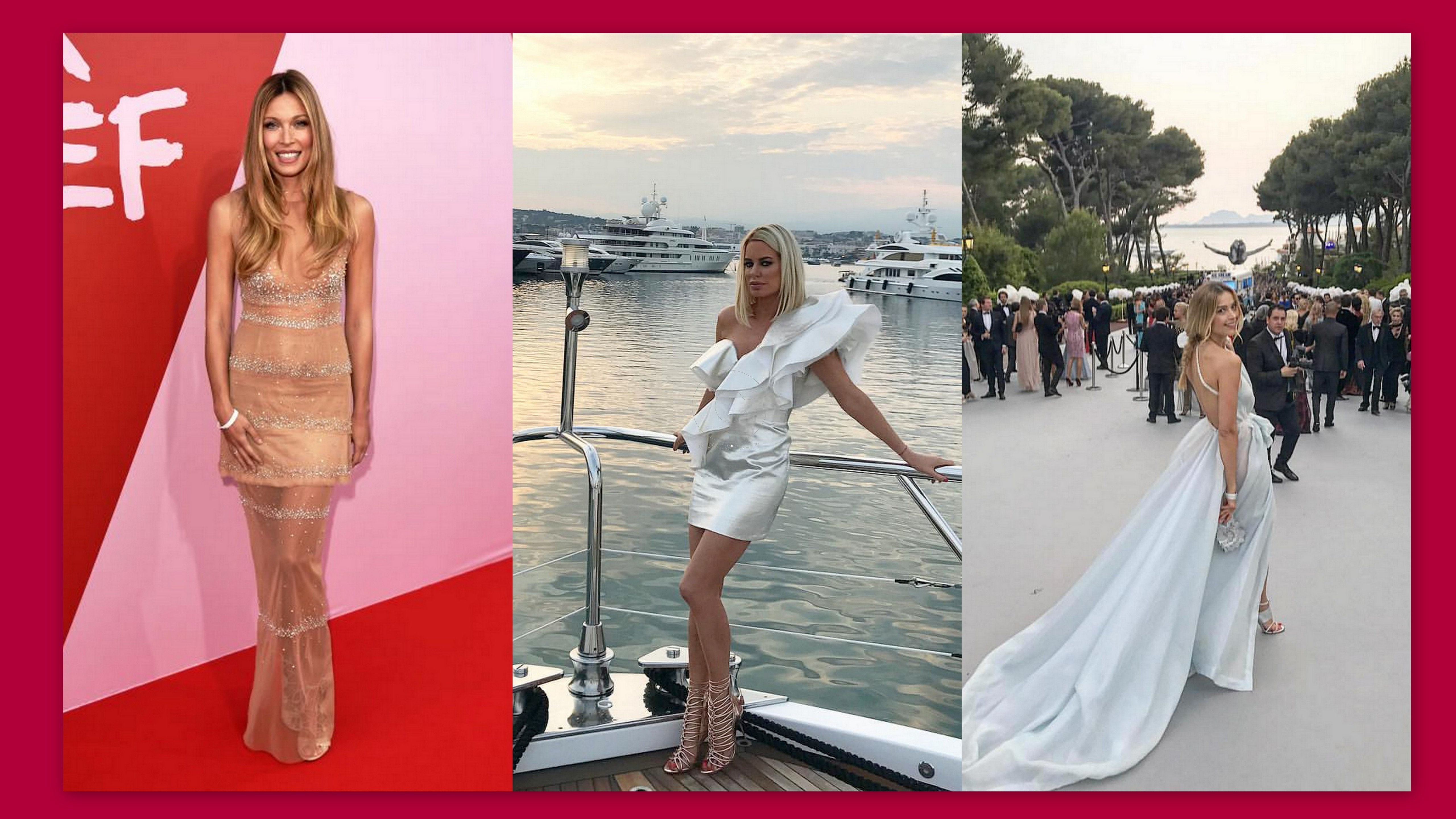 Με δημιουργίες Celia Kritharioti Haute Couture στο Φεστιβάλ των Καννών