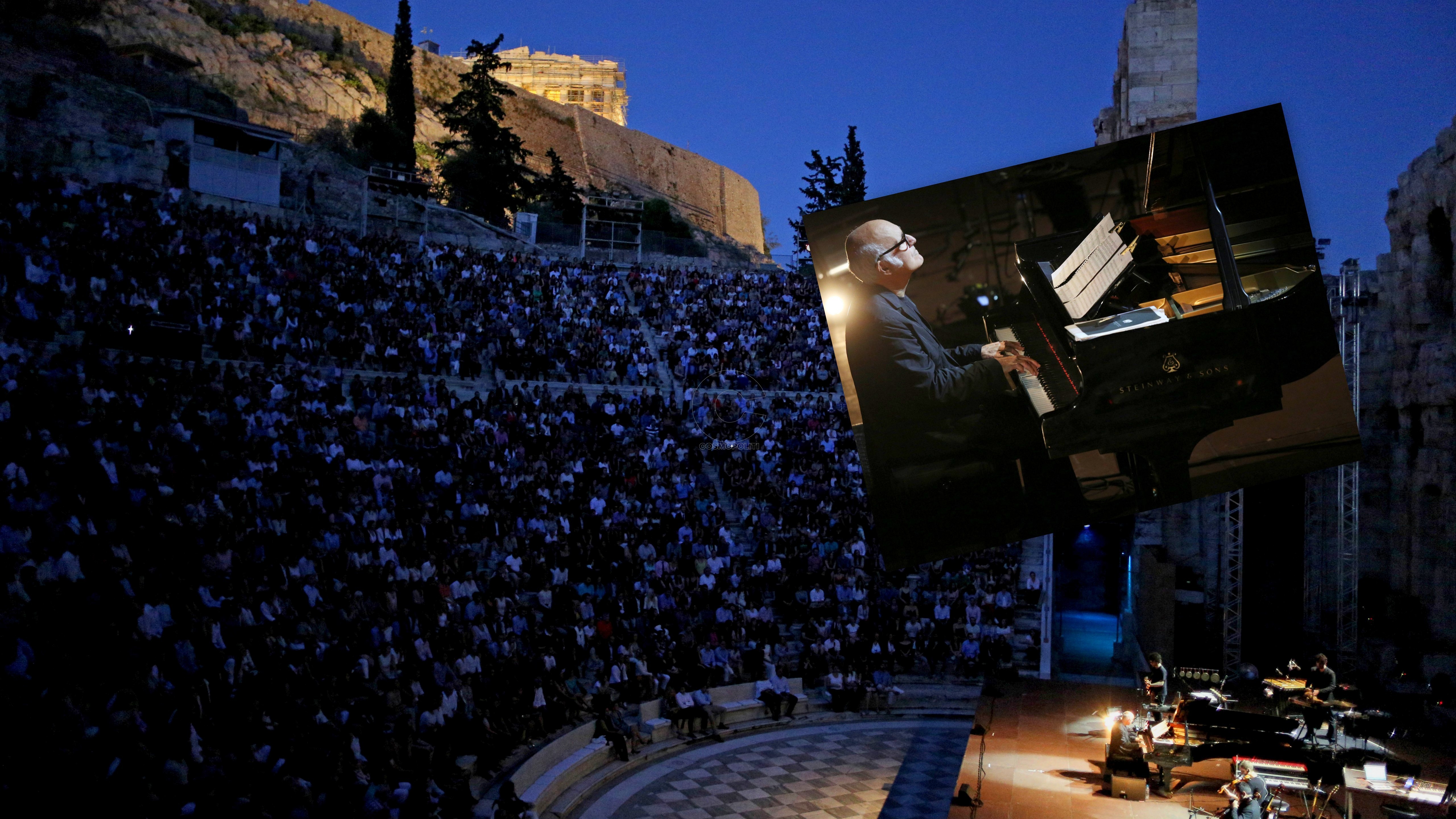 H μαγική συναυλία του Ludovico Einaudi στο Ηρώδειο