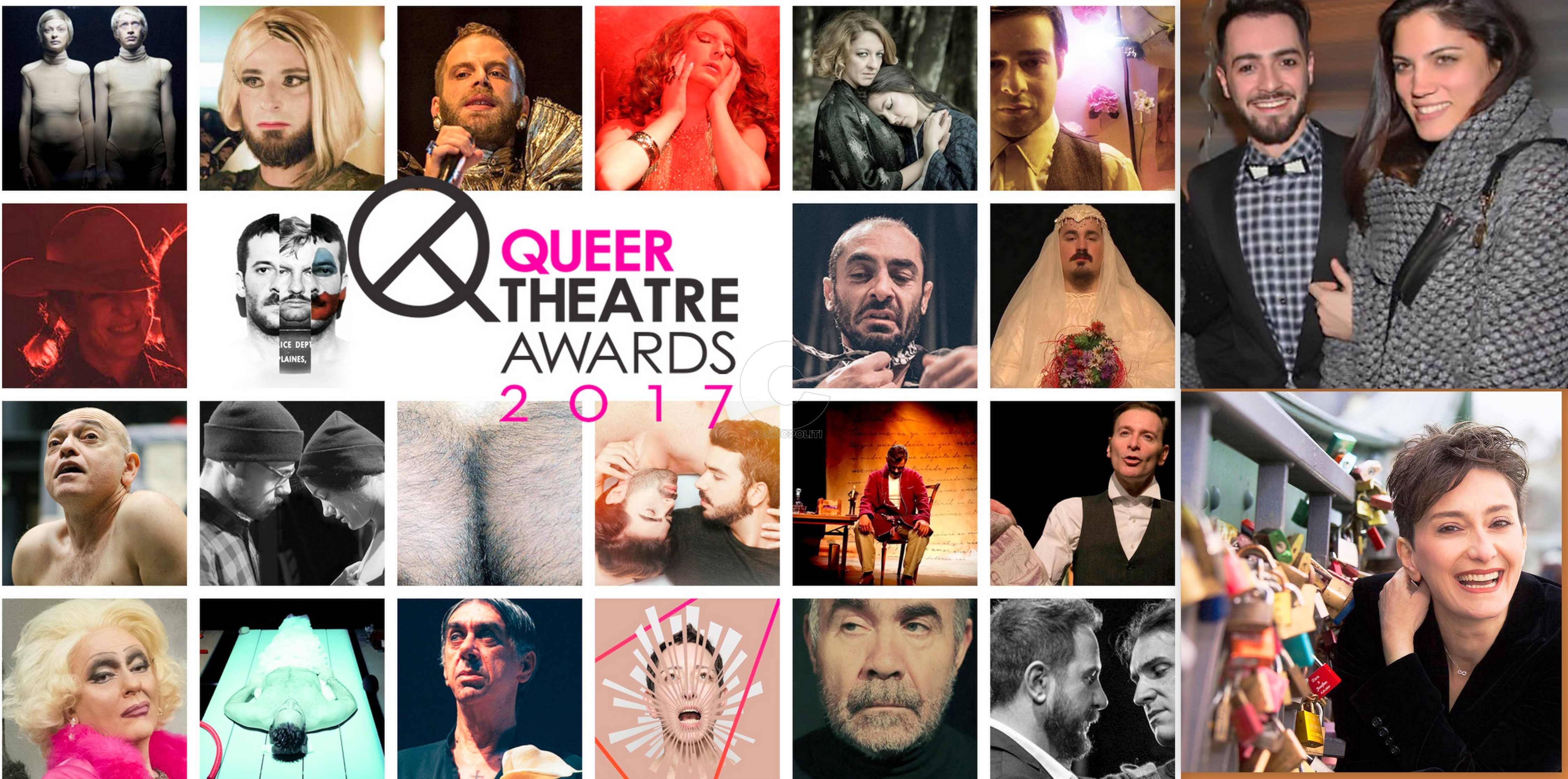 “Queer Theatre Awards 2017 ” στο Σύγχρονο Θέατρο με παρουσιαστές την Μαίρη Συνατσάκη και τον Άλεξ Κάβδα