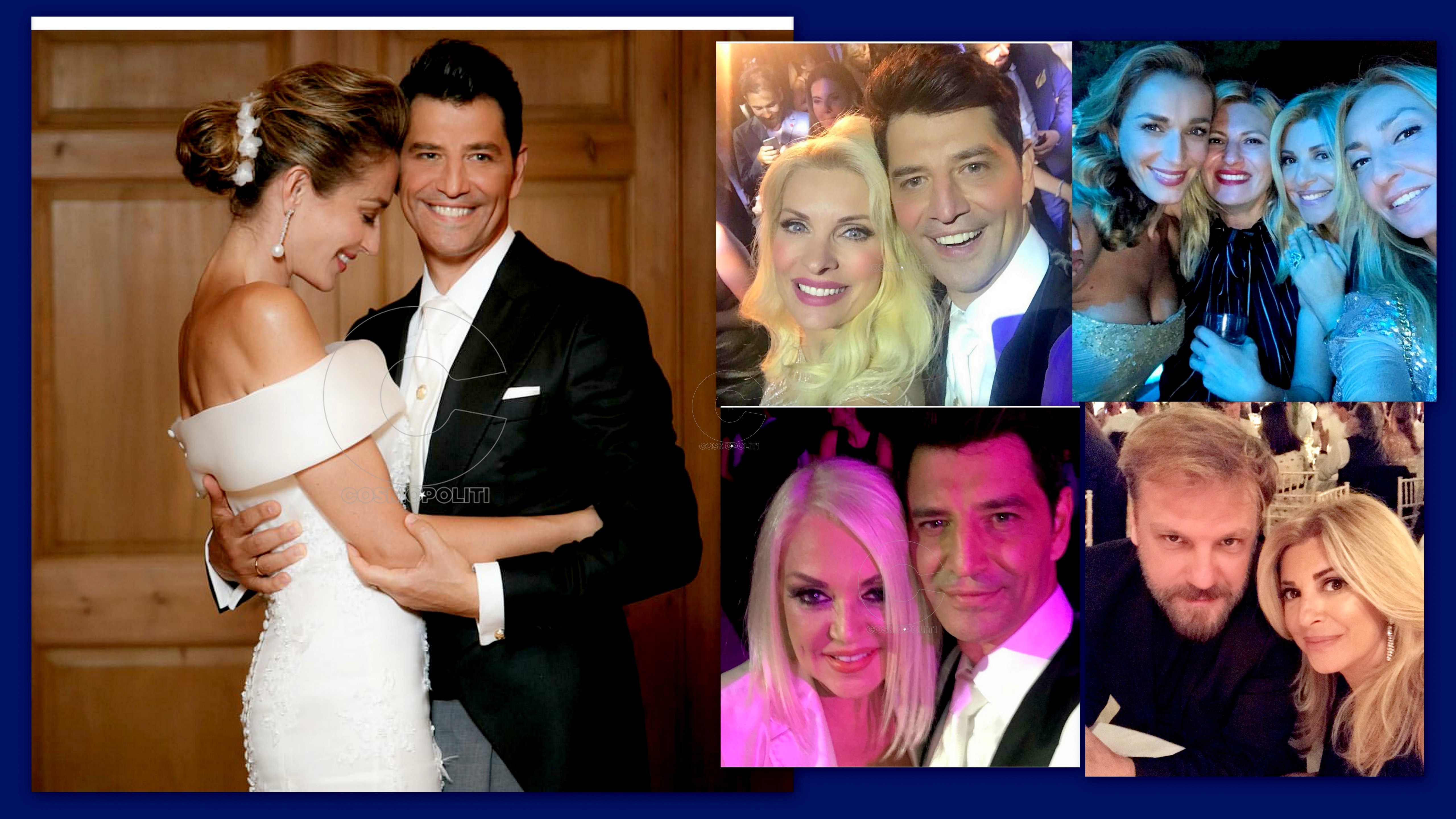 Σάκης Ρουβάς & Κάτια Ζυγούλη: νέες φωτογραφίες από τον παραμυθένιο γάμο τους