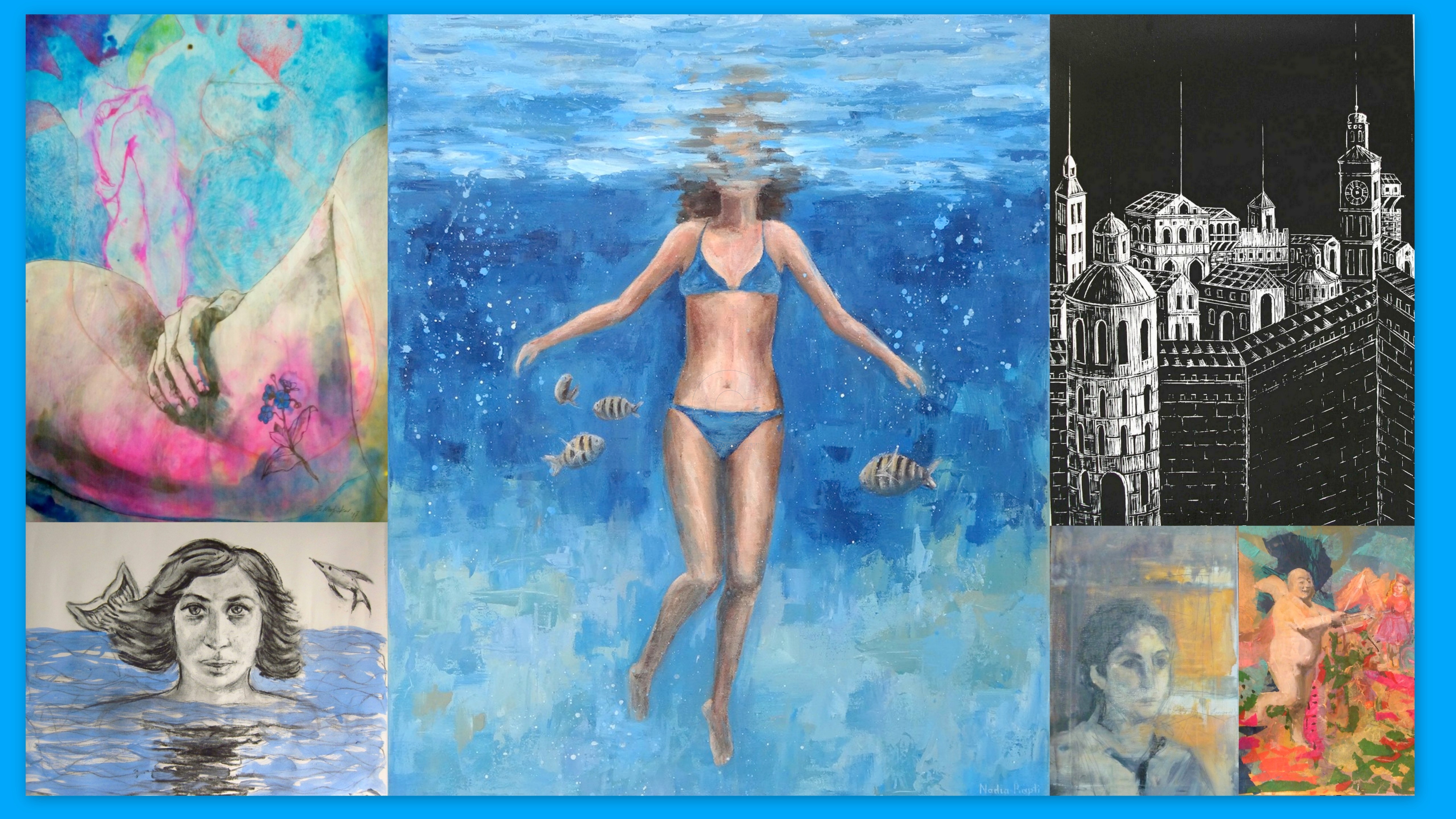 Η Aqua Gallery παρουσιάζει την τέταρτη έκθεση του #Rest@rt στη Σαντορίνη με θέμα: «Think of me»