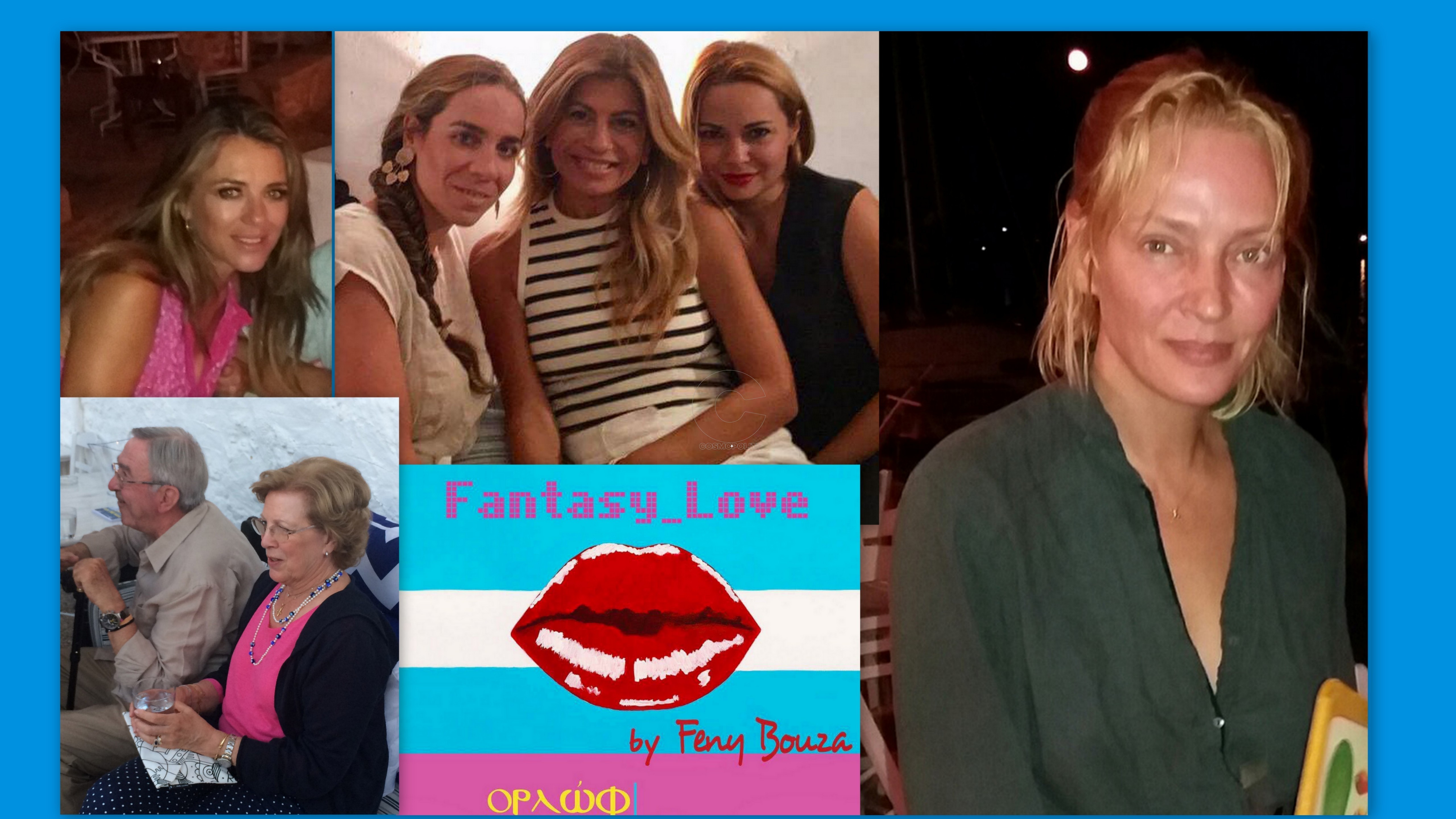 Σπέτσες: Μαγική έκθεση της εικαστικού Φένυς Μπούζα στο εστιατόριο «Ορλώφ» με διάσημους καλεσμένους