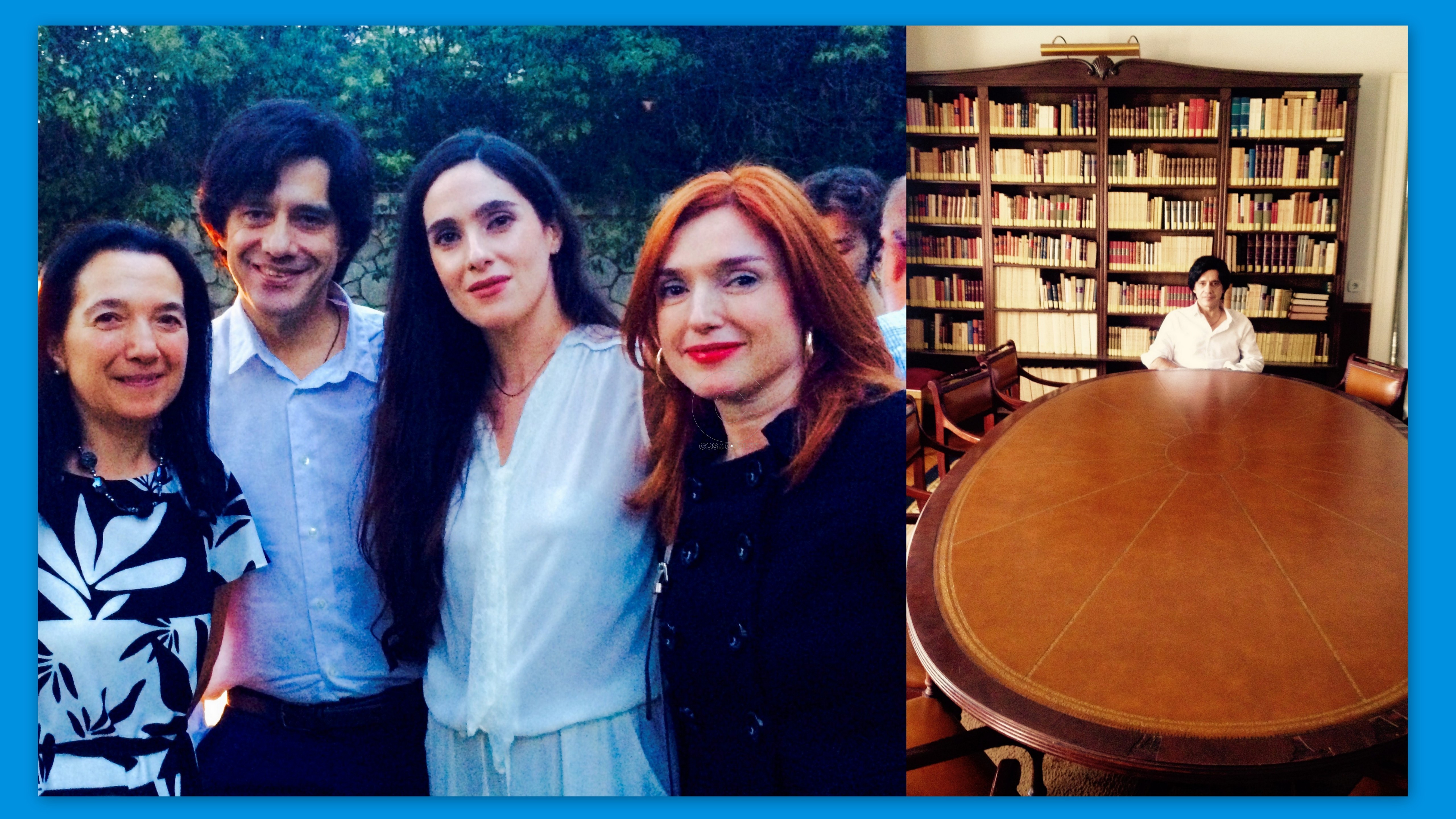 Aλέξης Σταμάτης: η παρουσίαση του “Μπαρ Φλωμπέρ” στη Μαδρίτη