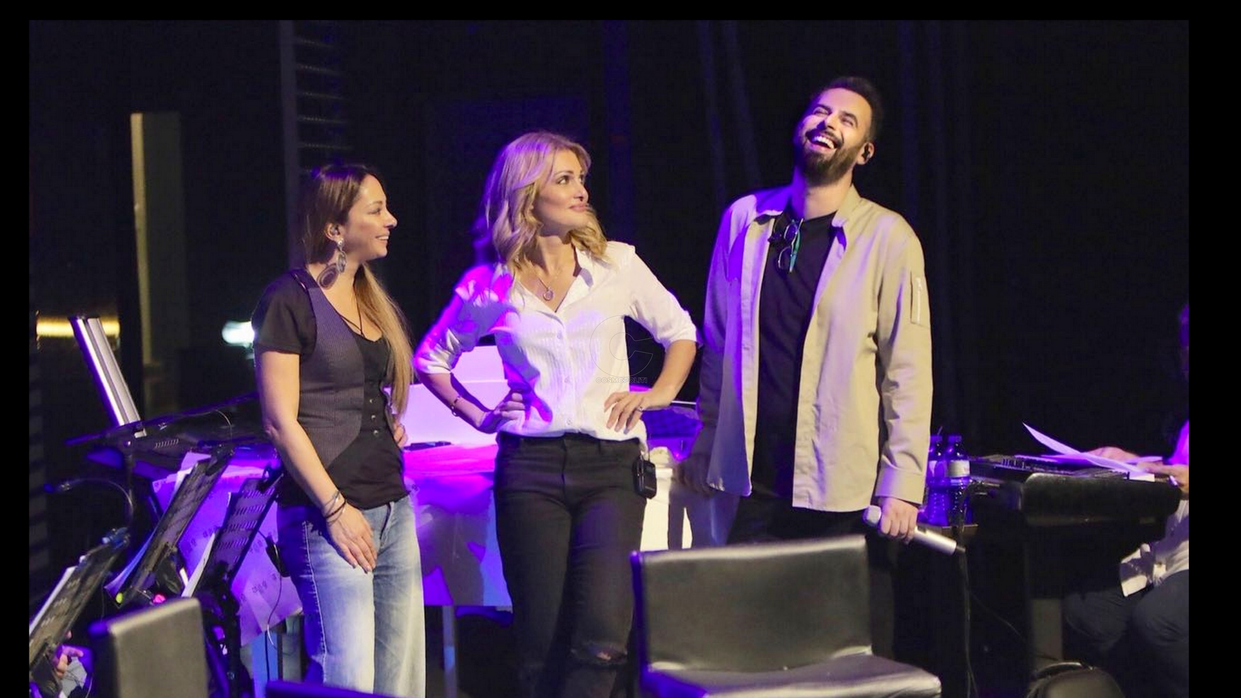 Ας τραγουδήσουμε λοιπόν: Στις πρόβες με την Νατάσα Θεοδωρίδου, την Μελίνα Ασλανίδου και τον Γιώργο Παπαδόπουλο