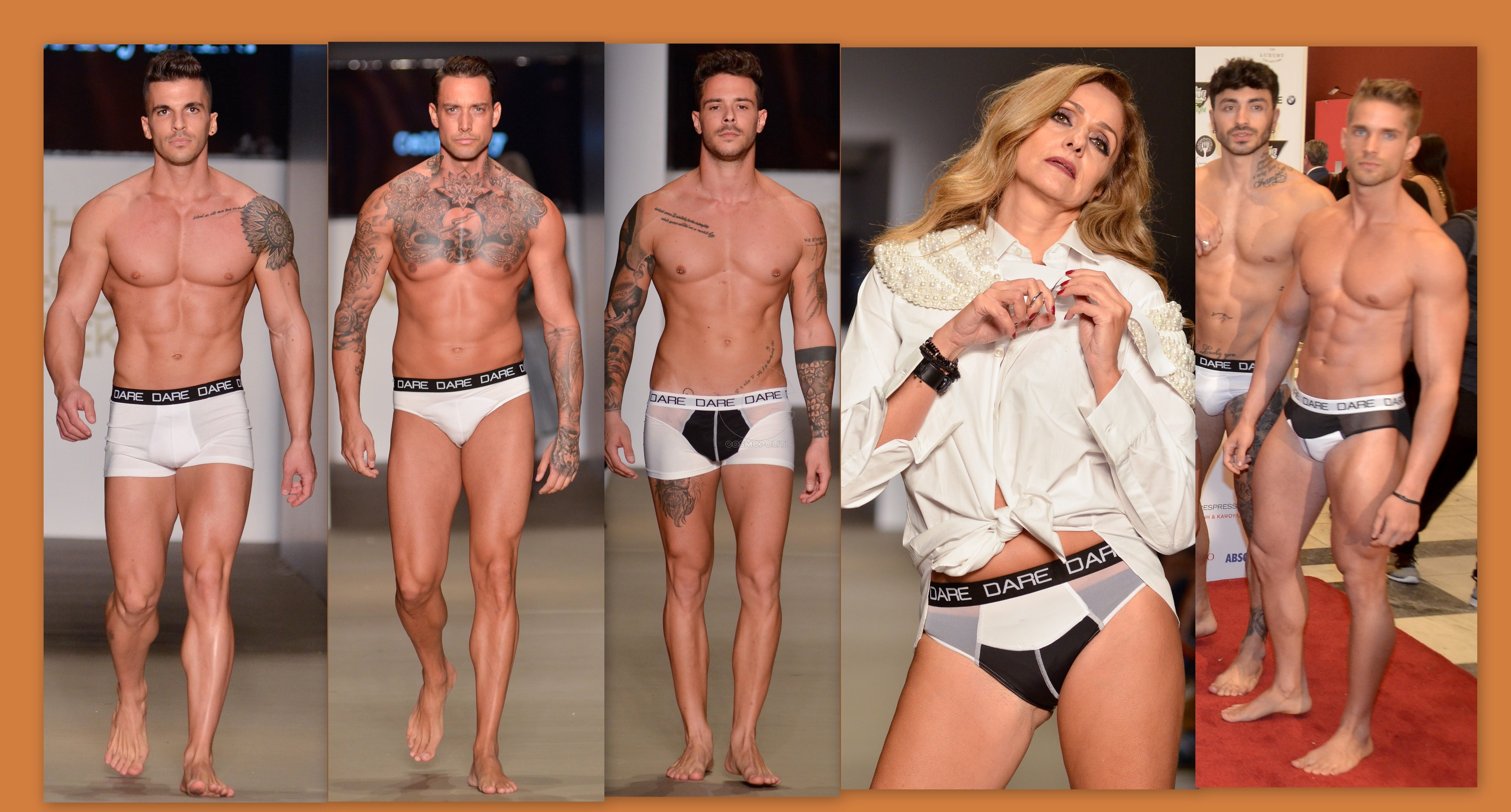 Exclusive Fashion Week με εσώρουχα Dare