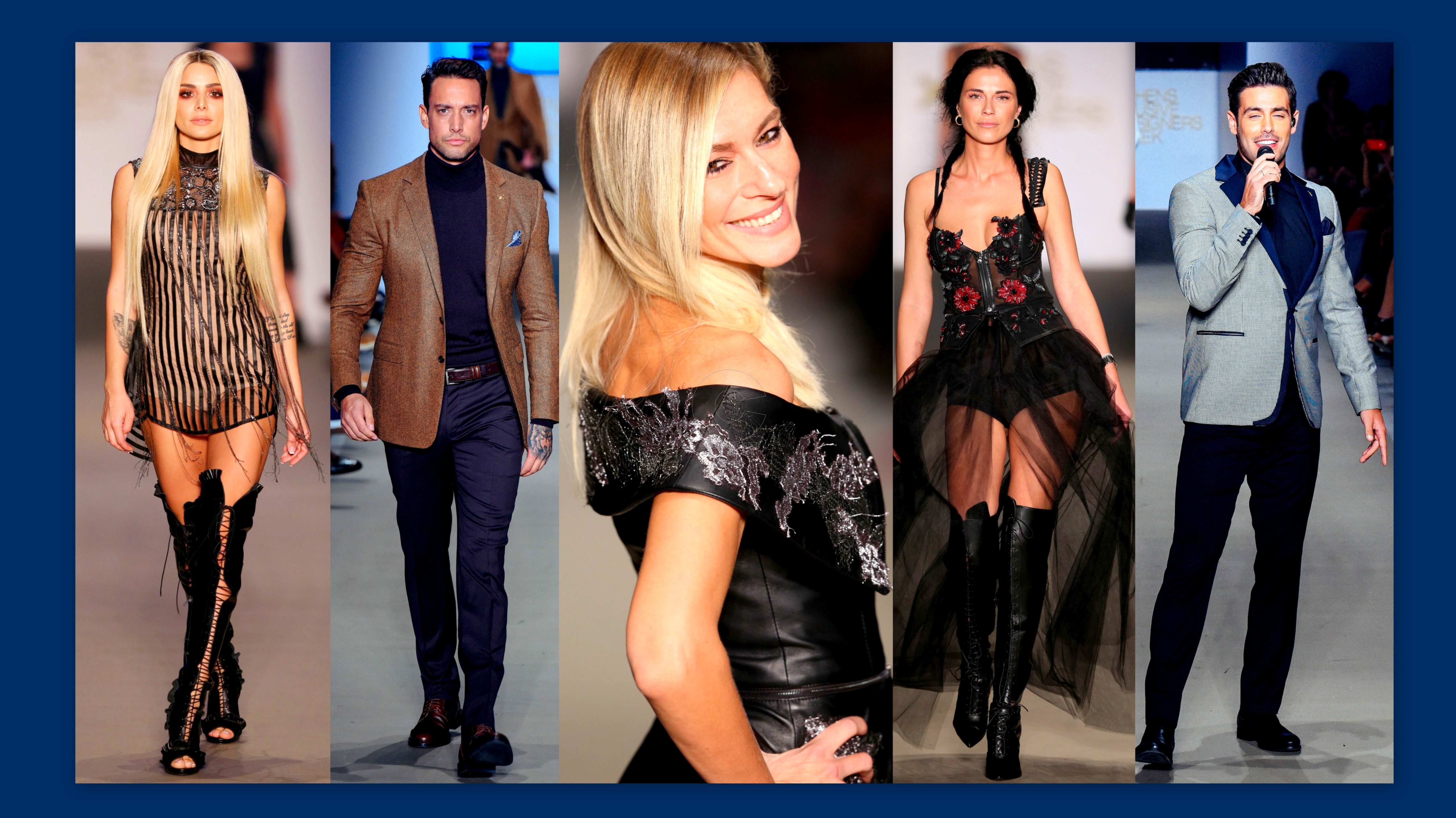 Kathy Heyndels & Giannetos Hand Made: Λαμπερό fashion show στην Eλληνική εβδομάδα μόδας