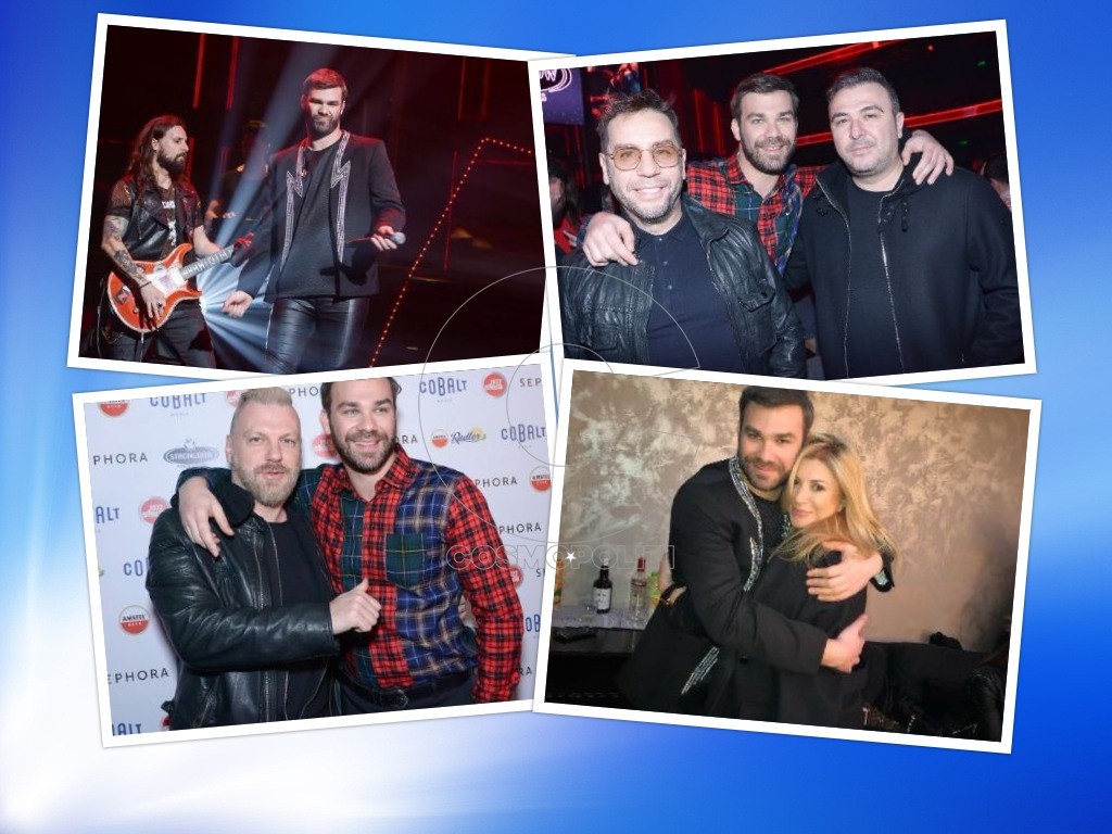 Ο Γιώργος Σαμπάνης έγινε πολυπλατινένιος και ήταν όλοι εκεί!