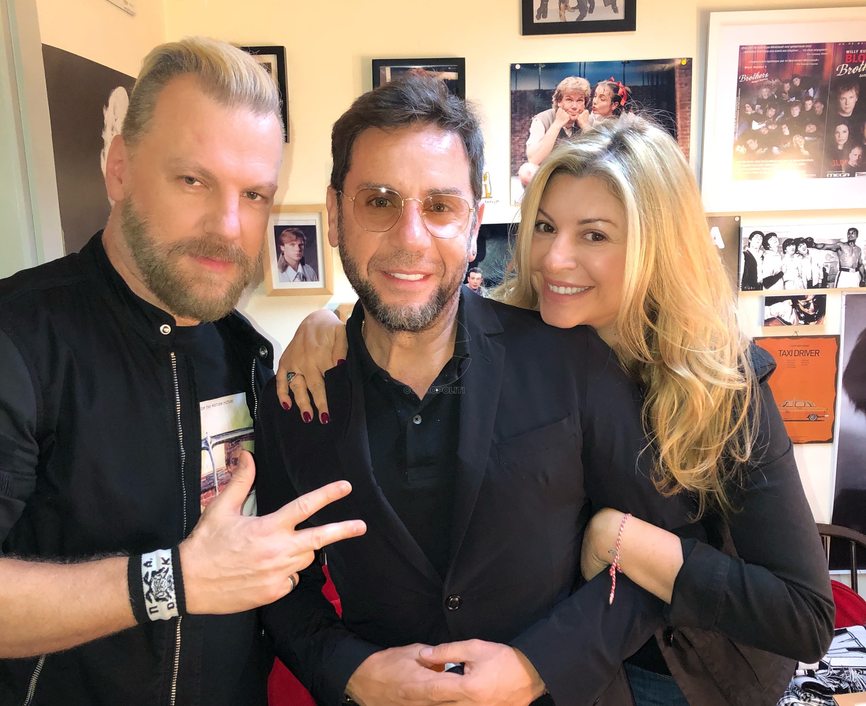 Γιώργος Μαζωνάκης: βραδινή έξοδος στο ξεκαρδιστικό “Τοc Toc” @θέατρο Ήβη