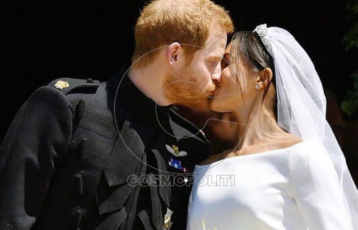 O παραμυθένιος γάμος σφραγίστηκε με ένα φιλί