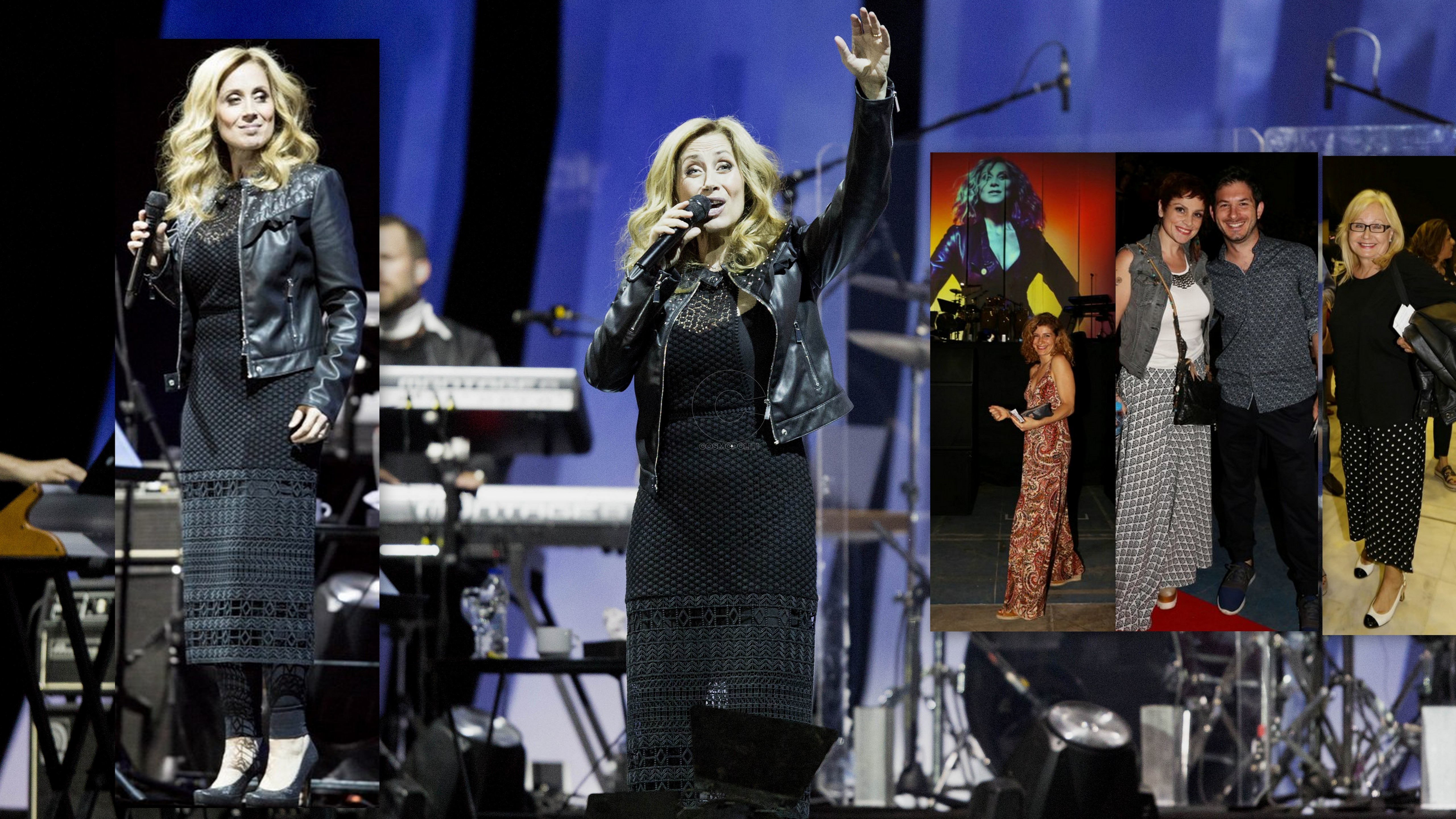 H Lara Fabian στην Αθήνα: οι πρώτες φωτογραφίες από τη συναυλία της στο Κλειστό Γήπεδο Tae Kwo Do
