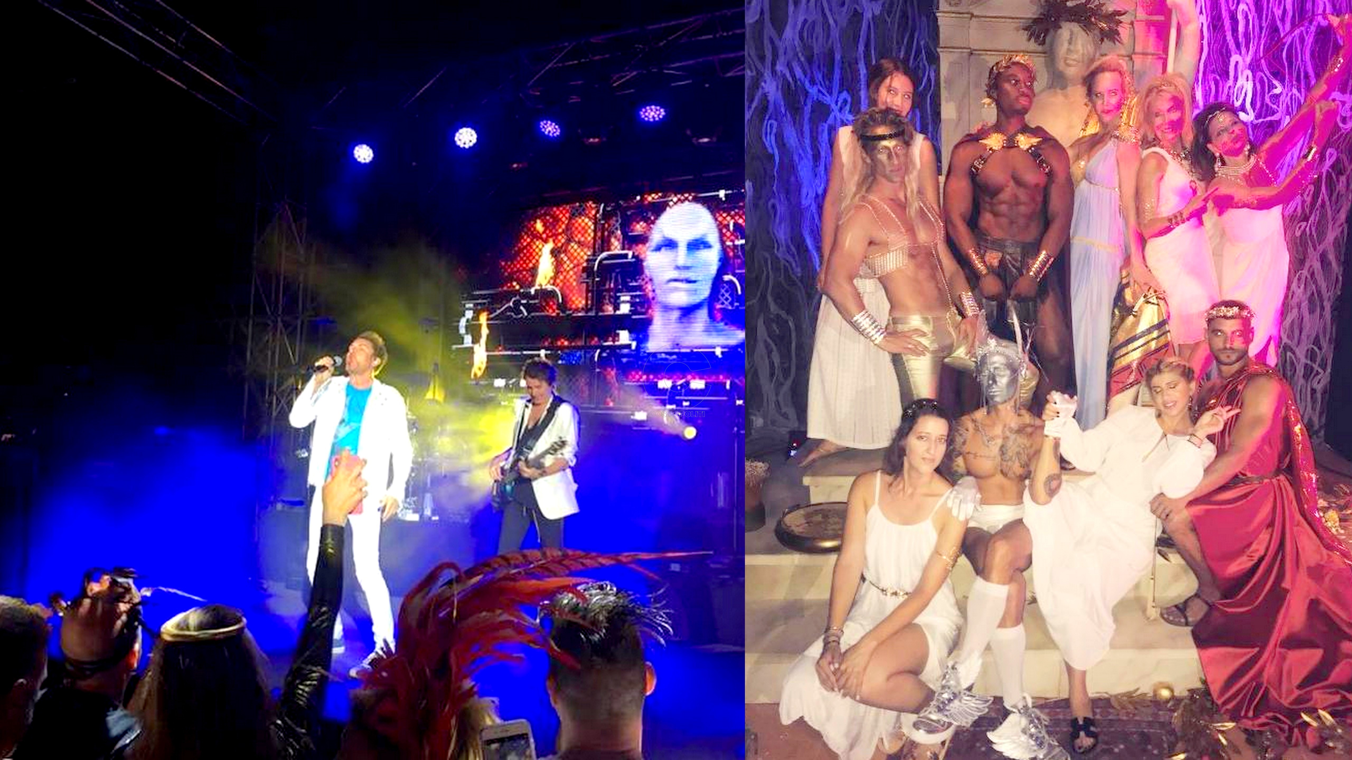 Μύκονος: Oι Duran Duran στο πιο χλιδάτο πριβέ πάρτι με θέμα την αρχαία Ελλάδα