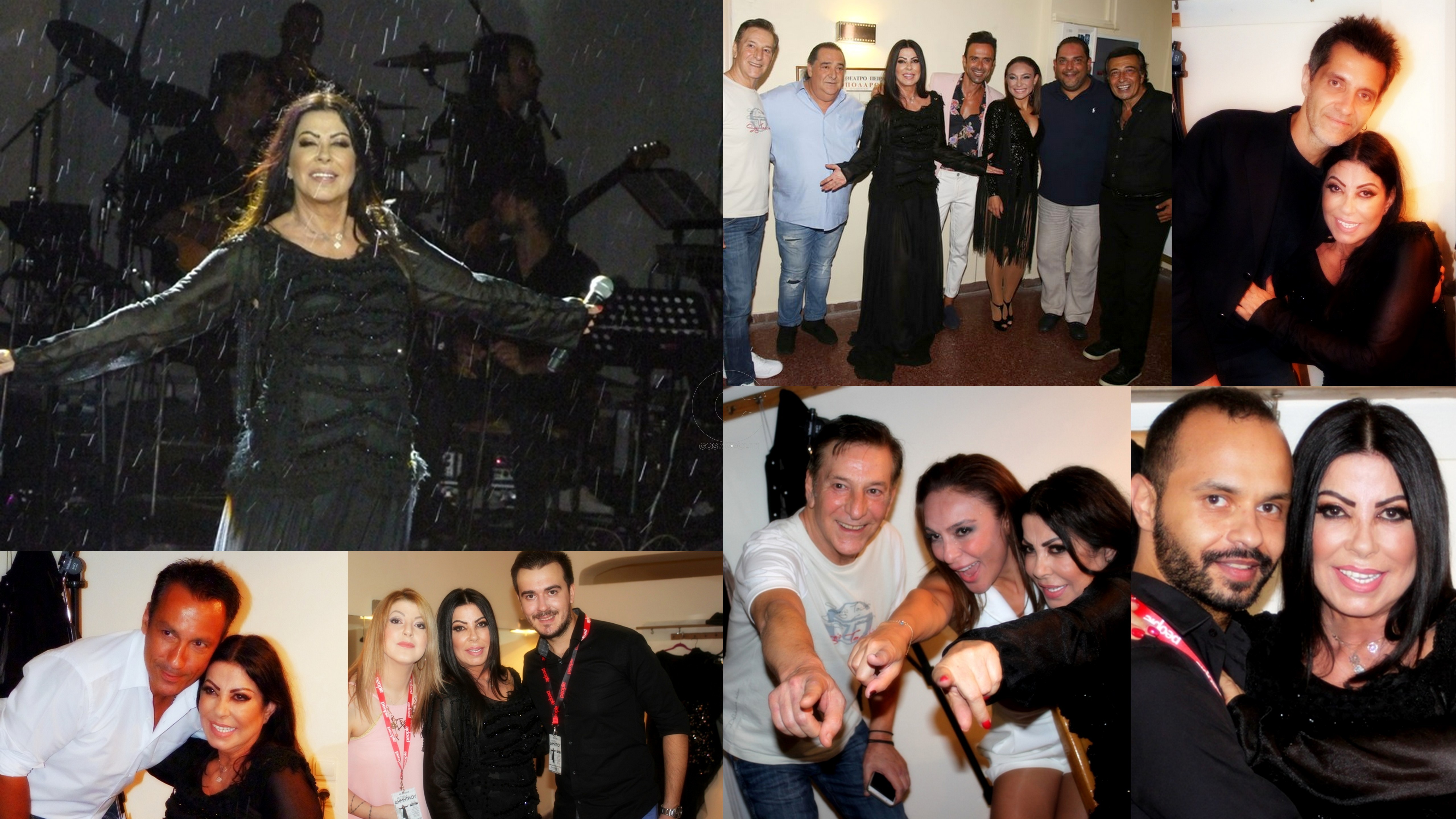 Άντζελα Δημητρίου: Τραγουδώντας στη βροχή στο κατάμεστο Βεάκειο