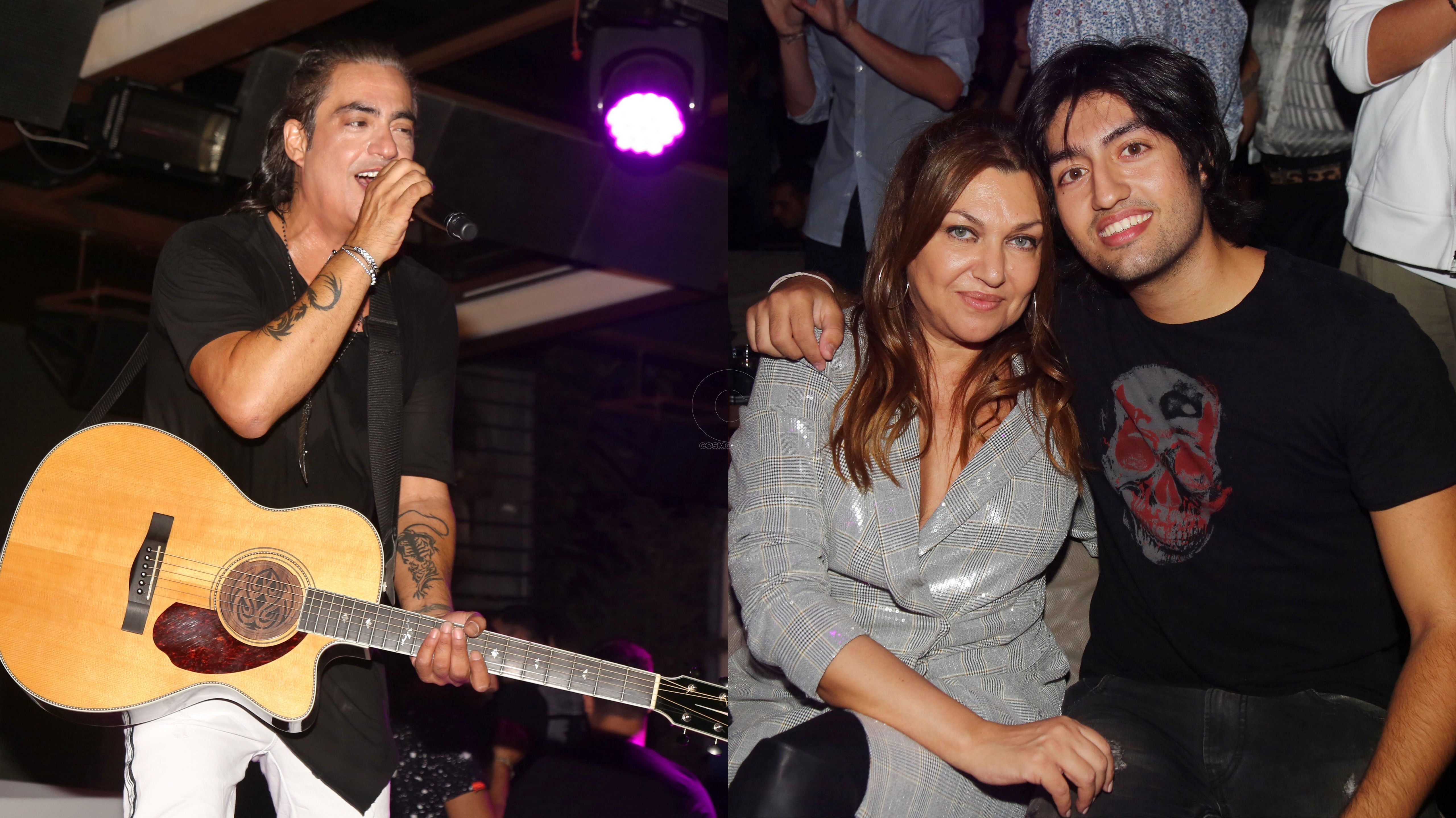 Ο Διονύσης Σχοινάς αποχαιρέτησε το φετινό καλοκαίρι με ένα μεγάλο live party στο “Akanthus”