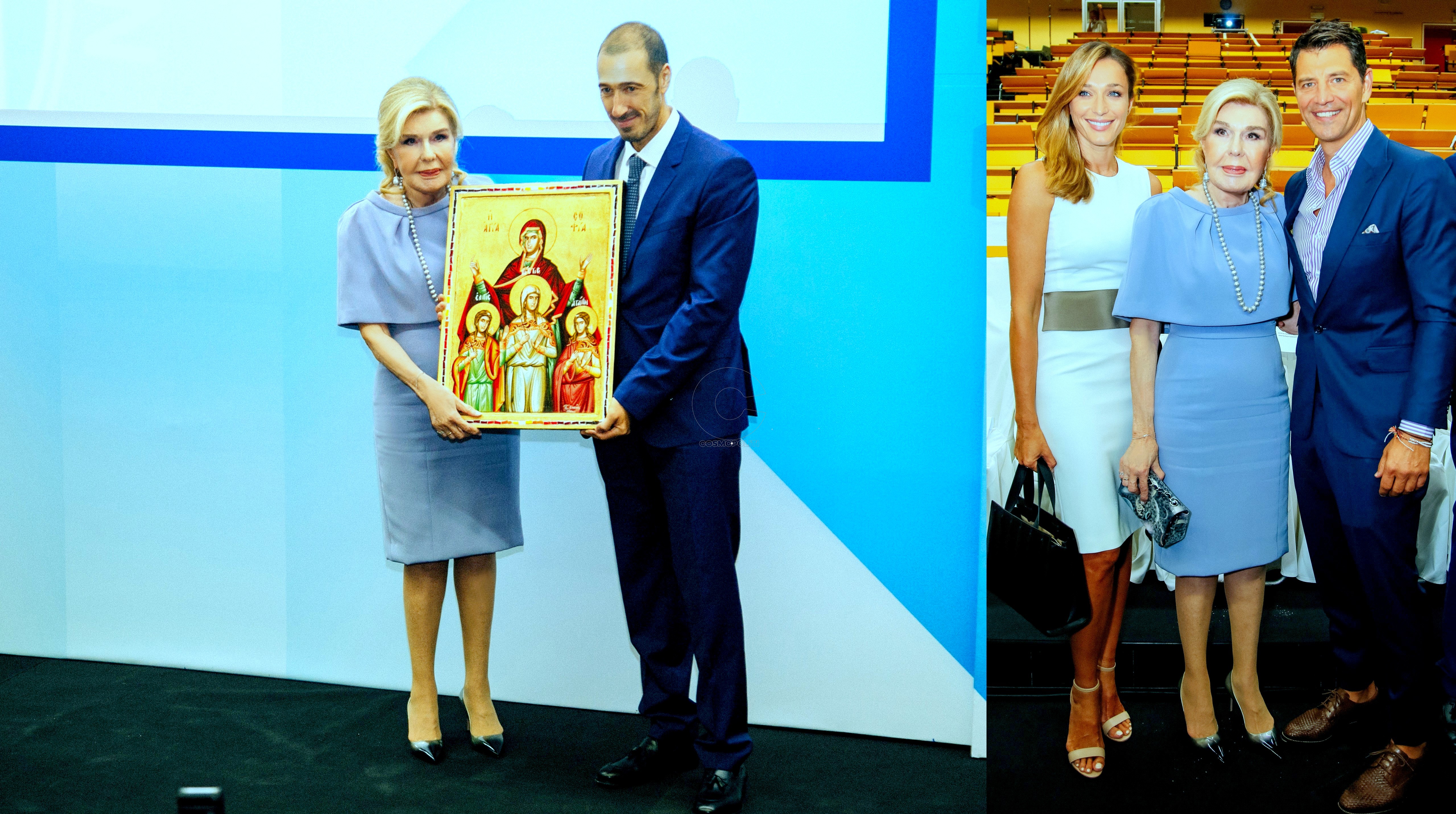 Μαριάννα Β. Βαρδινογιάννη: Βράβευση από το Νοσοκομείο Παίδων “Η Αγία Σοφία” για τα 25 χρόνια προσφοράς της